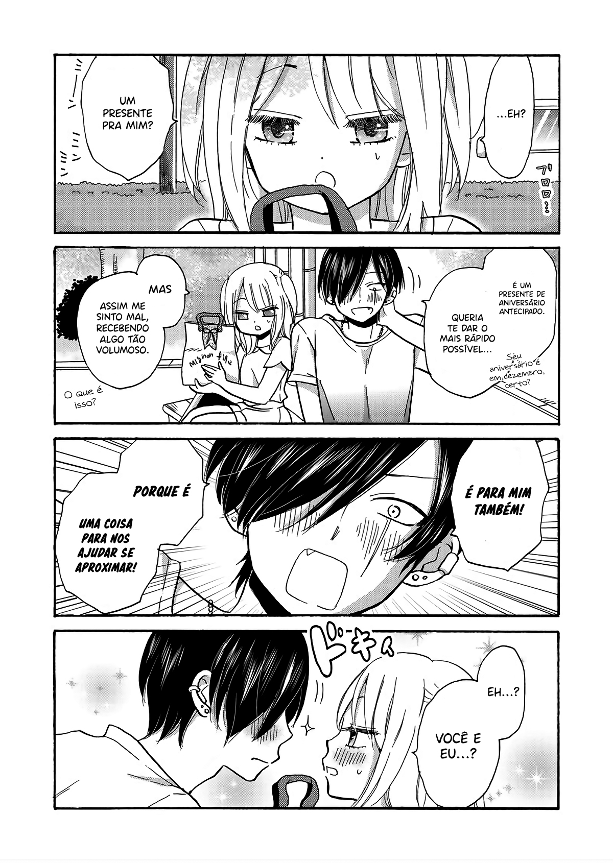 Yankee-kun to Hakujou Gaaru Capítulo 1