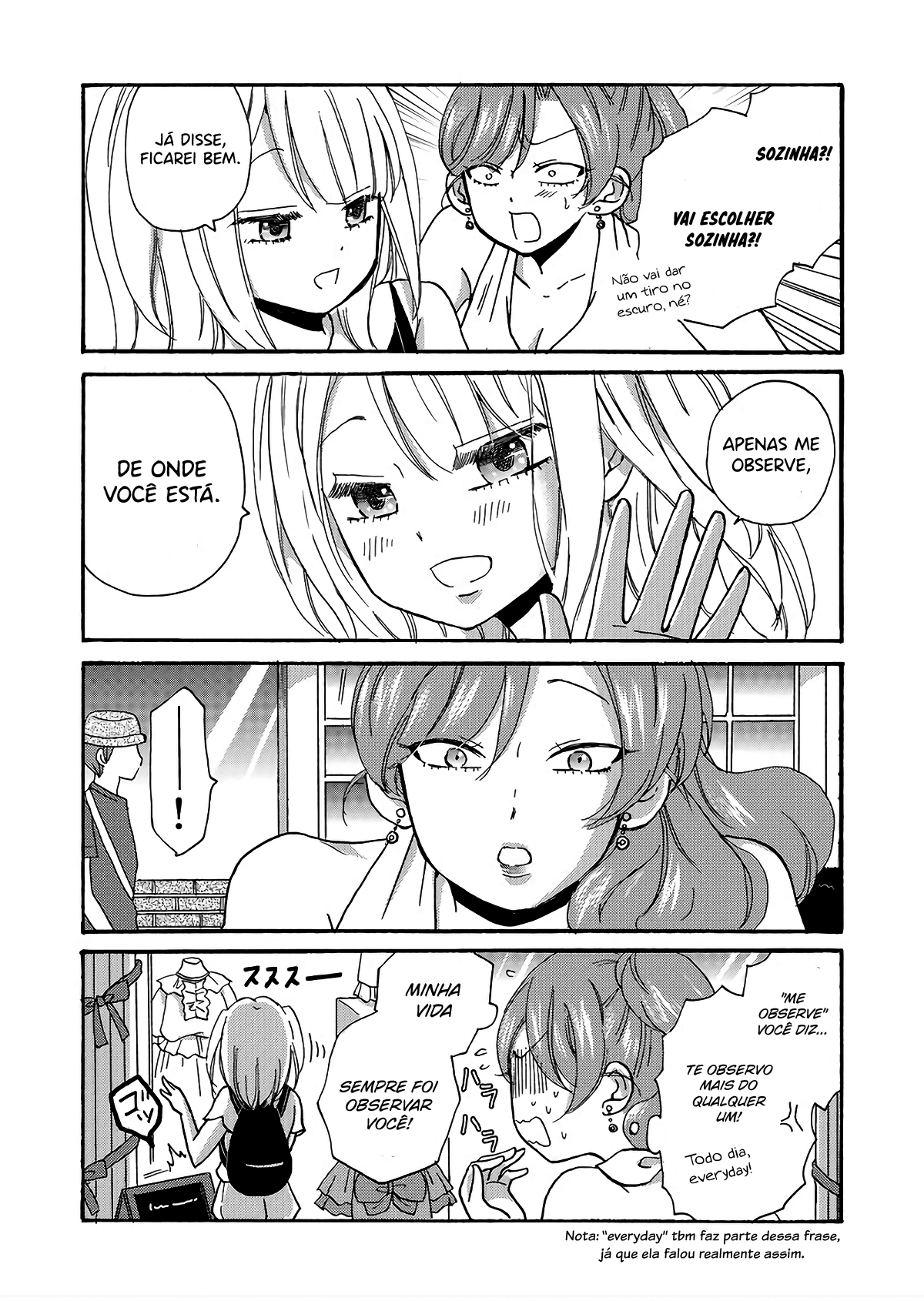 Yankee-kun to Hakujou Gaaru Capítulo 1