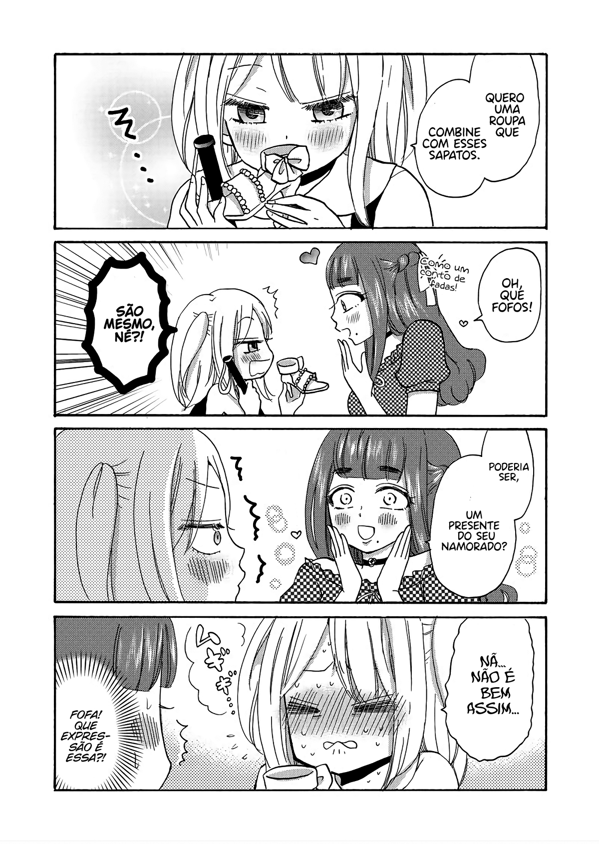 Yankee-kun to Hakujou Gaaru Capítulo 1