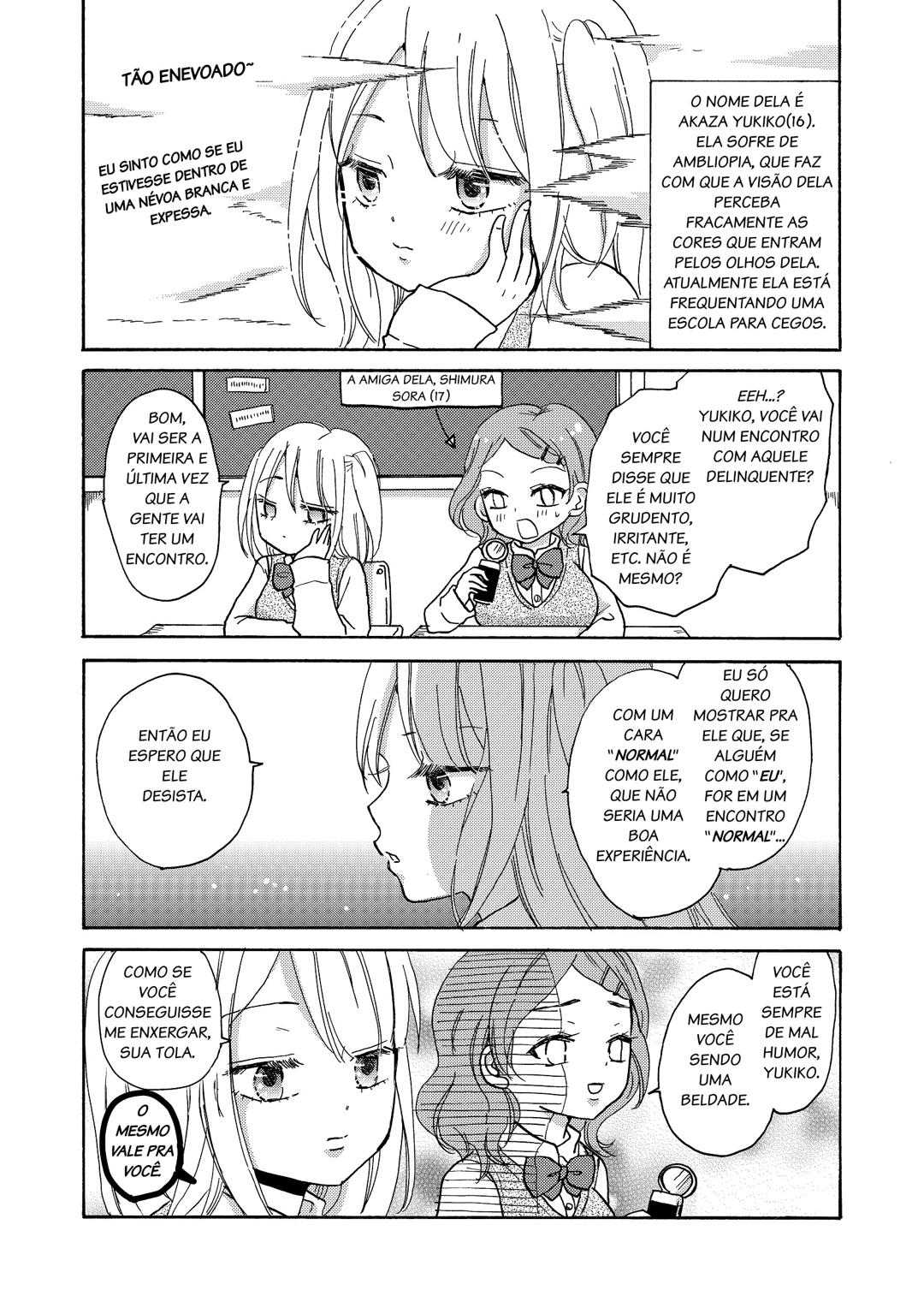 Yankee-kun to Hakujou Gaaru Capítulo 1
