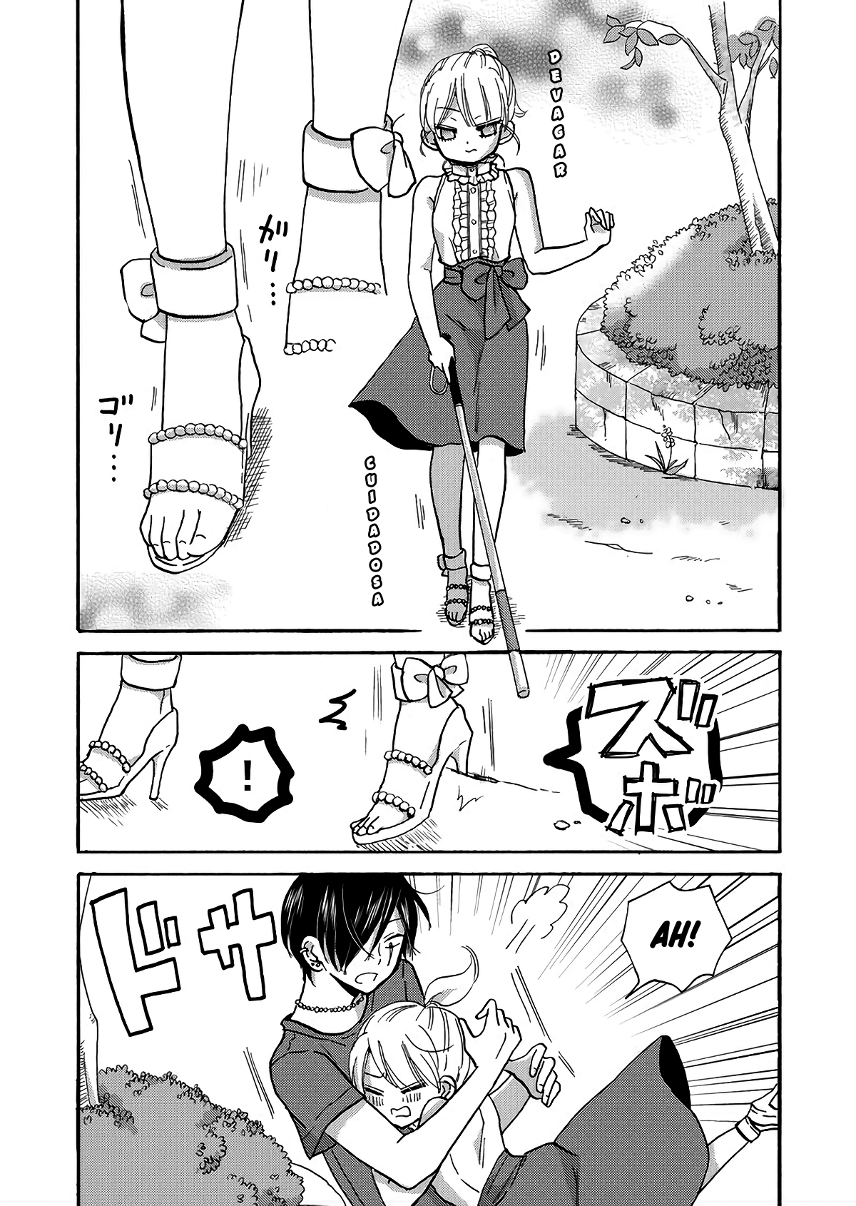 Yankee-kun to Hakujou Gaaru Capítulo 1