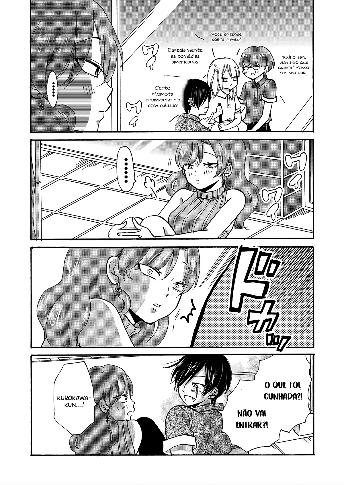 Yankee-kun to Hakujou Gaaru Capítulo 1
