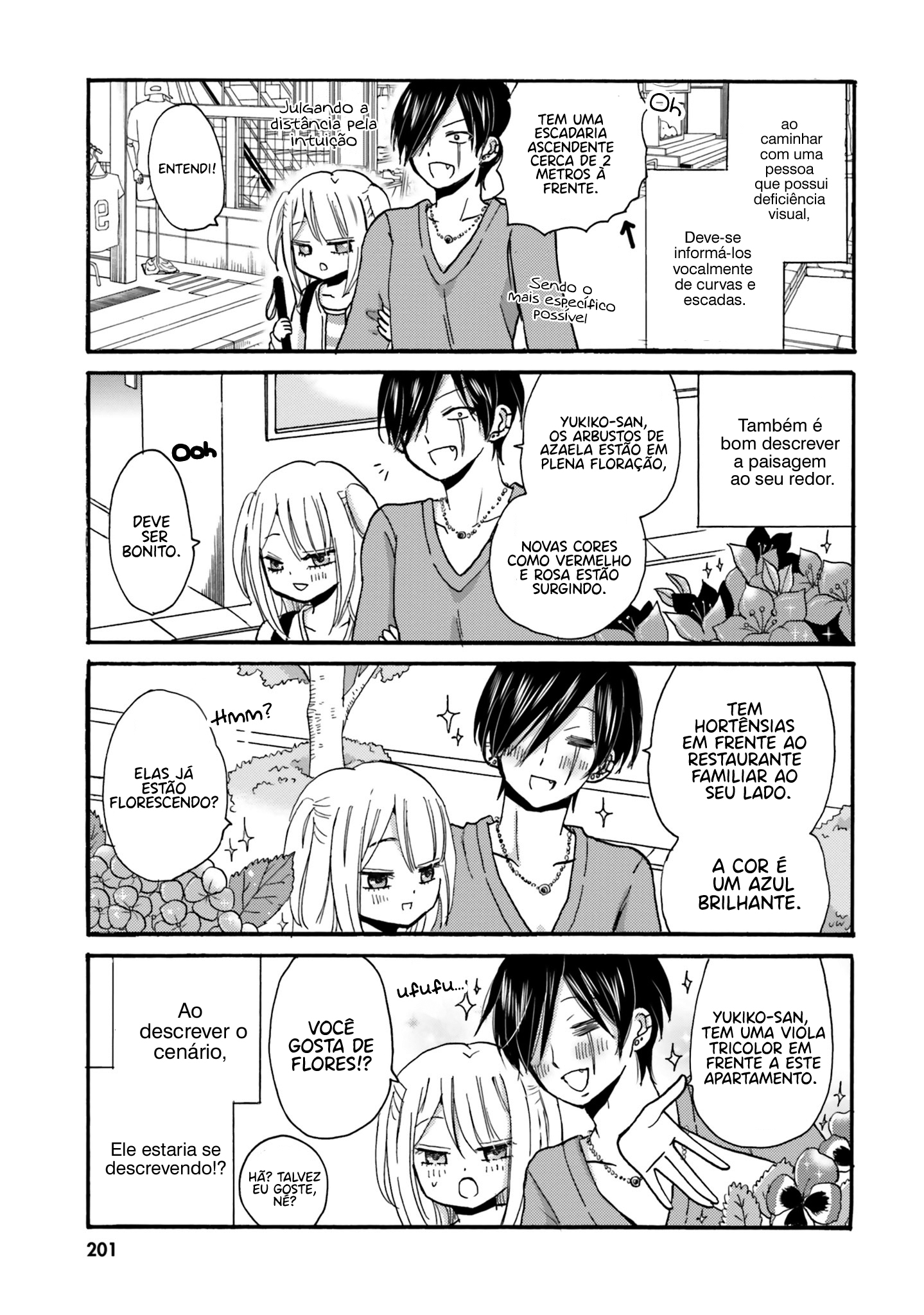 Yankee-kun to Hakujou Gaaru Capítulo 1