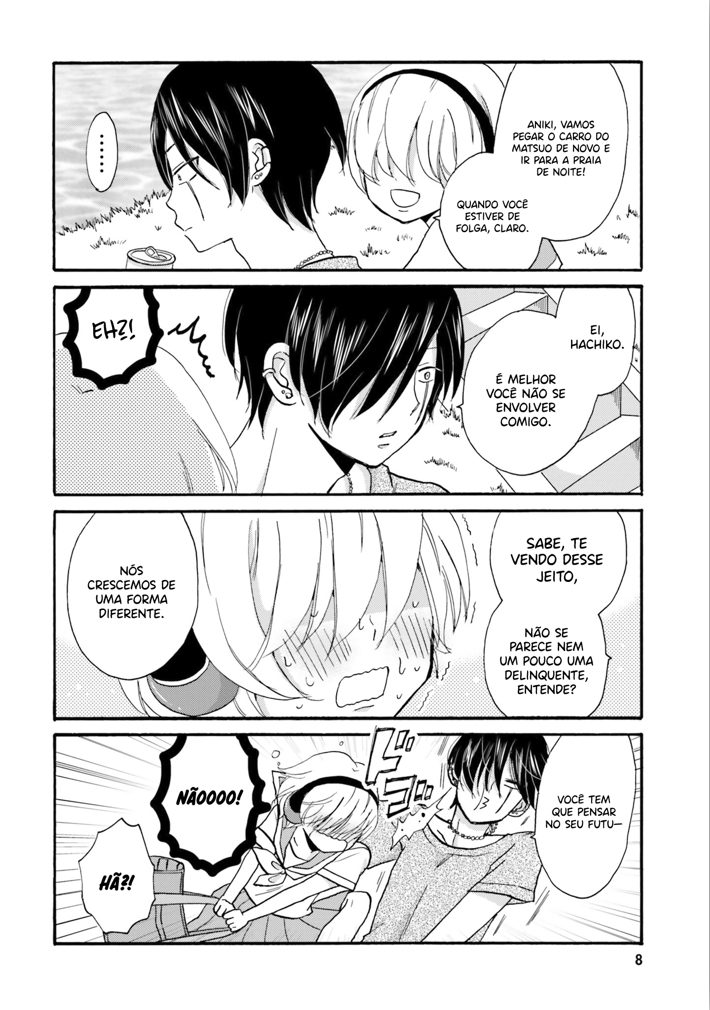 Yankee-kun to Hakujou Gaaru Capítulo 1