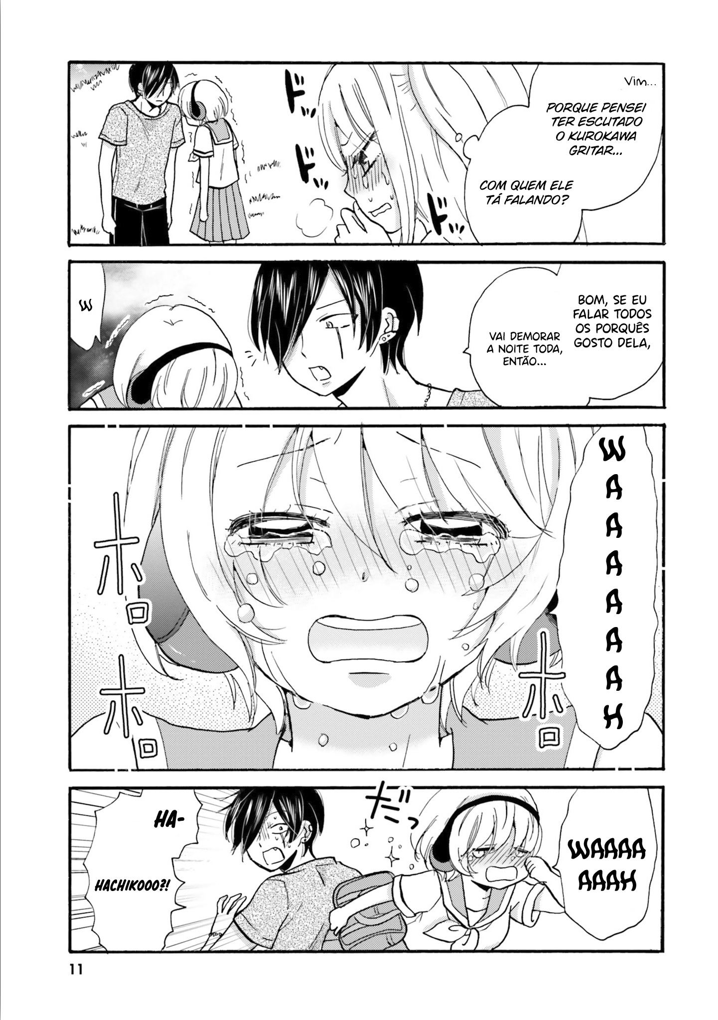 Yankee-kun to Hakujou Gaaru Capítulo 1