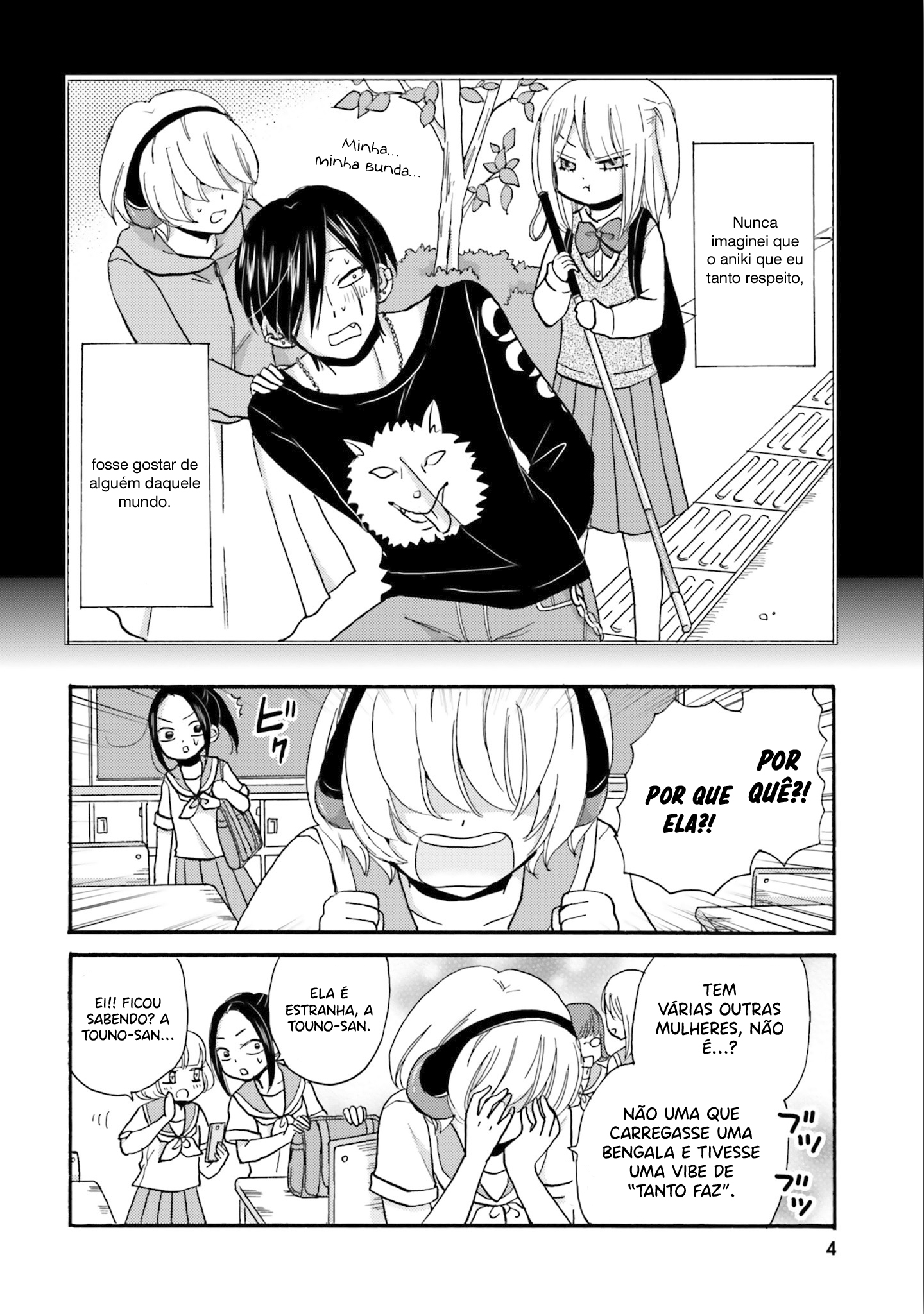 Yankee-kun to Hakujou Gaaru Capítulo 1