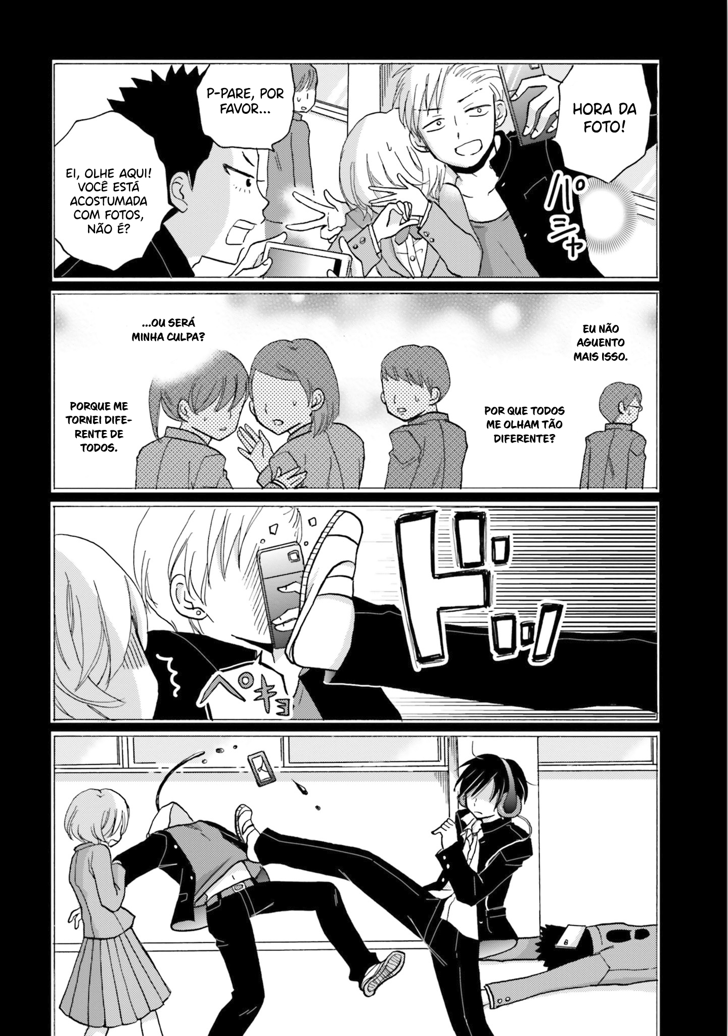 Yankee-kun to Hakujou Gaaru Capítulo 1