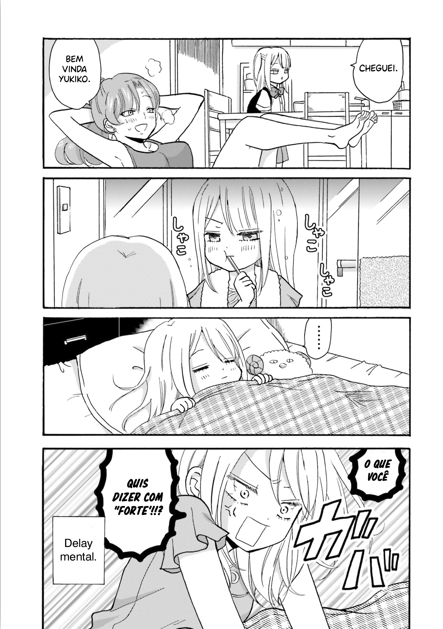 Yankee-kun to Hakujou Gaaru Capítulo 1