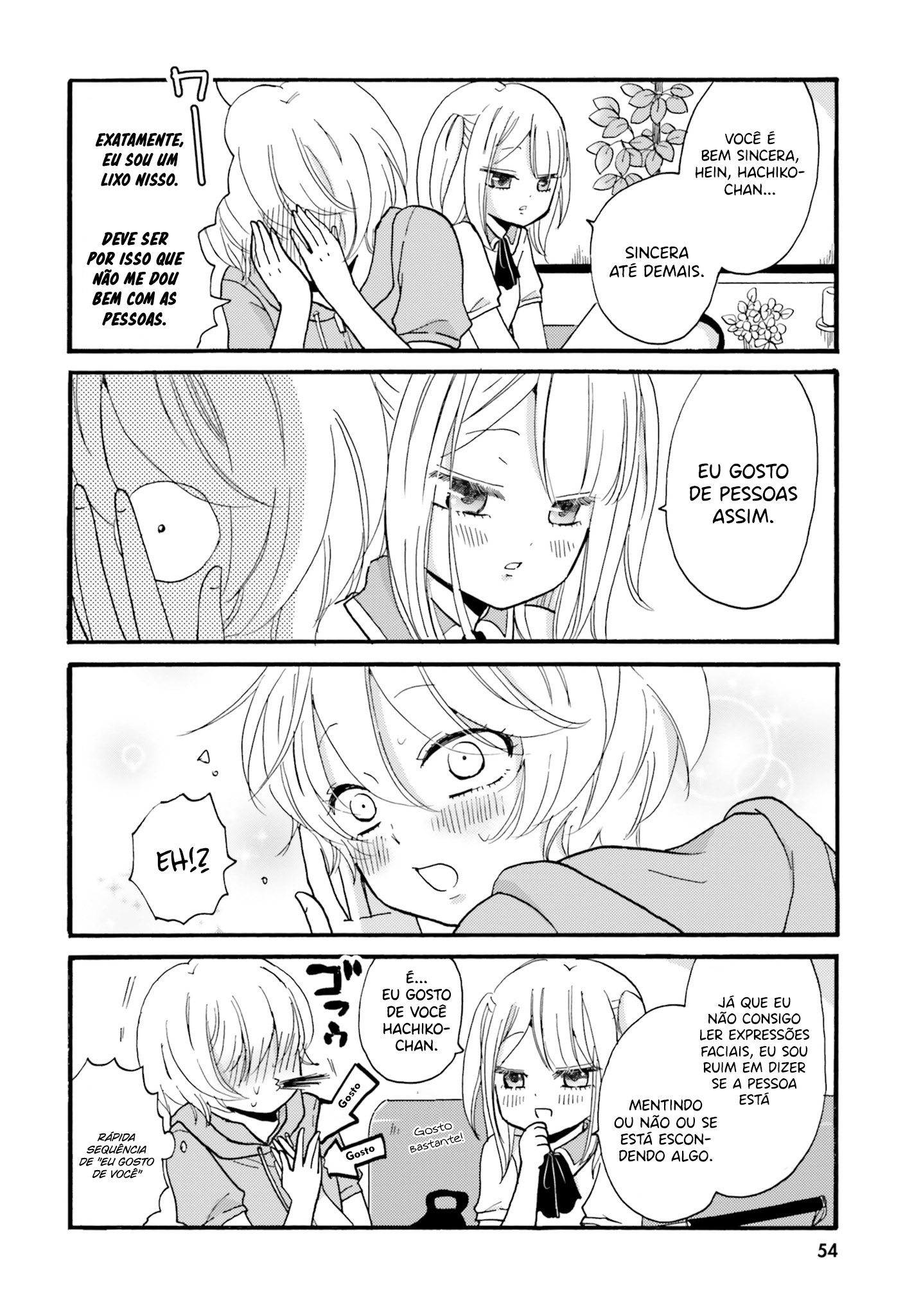 Yankee-kun to Hakujou Gaaru Capítulo 1