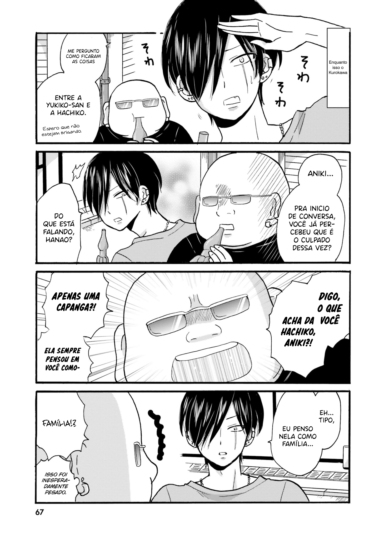 Yankee-kun to Hakujou Gaaru Capítulo 1