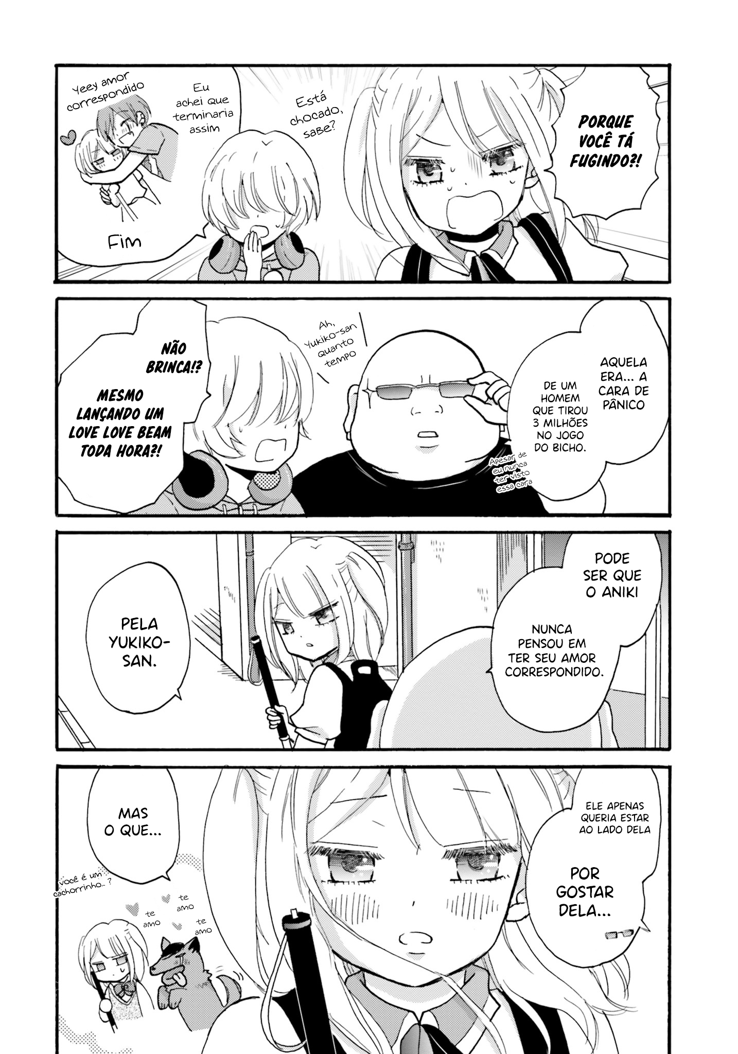 Yankee-kun to Hakujou Gaaru Capítulo 1