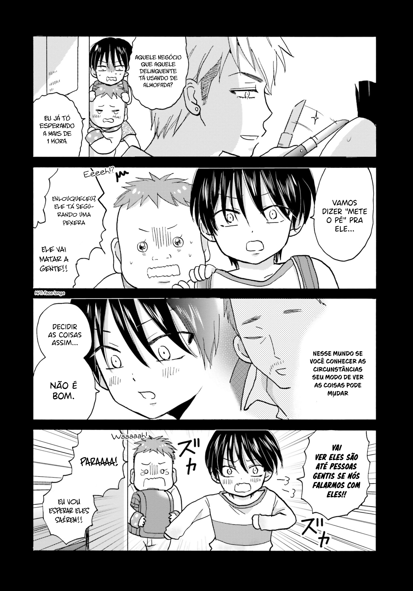 Yankee-kun to Hakujou Gaaru Capítulo 1