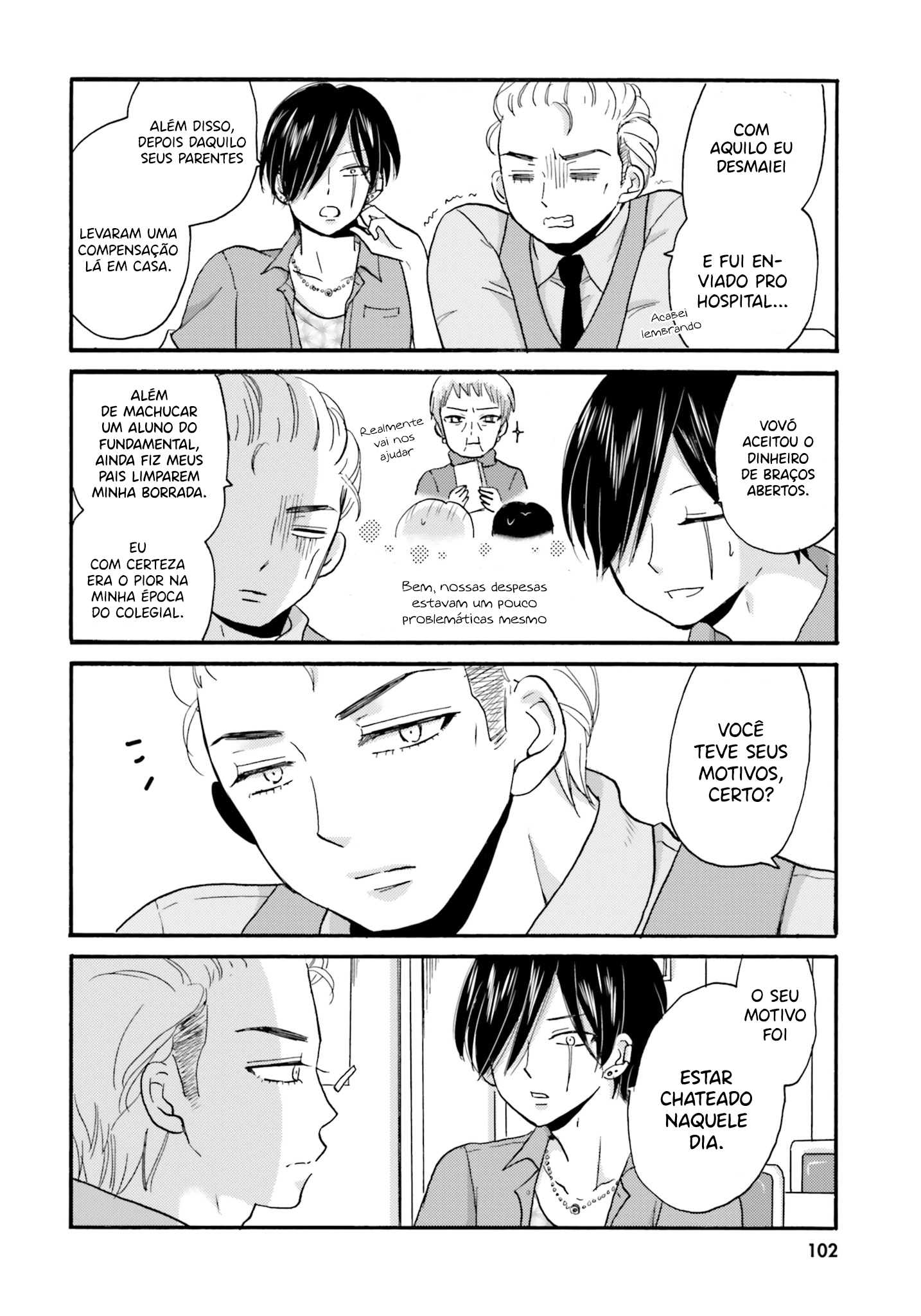 Yankee-kun to Hakujou Gaaru Capítulo 1
