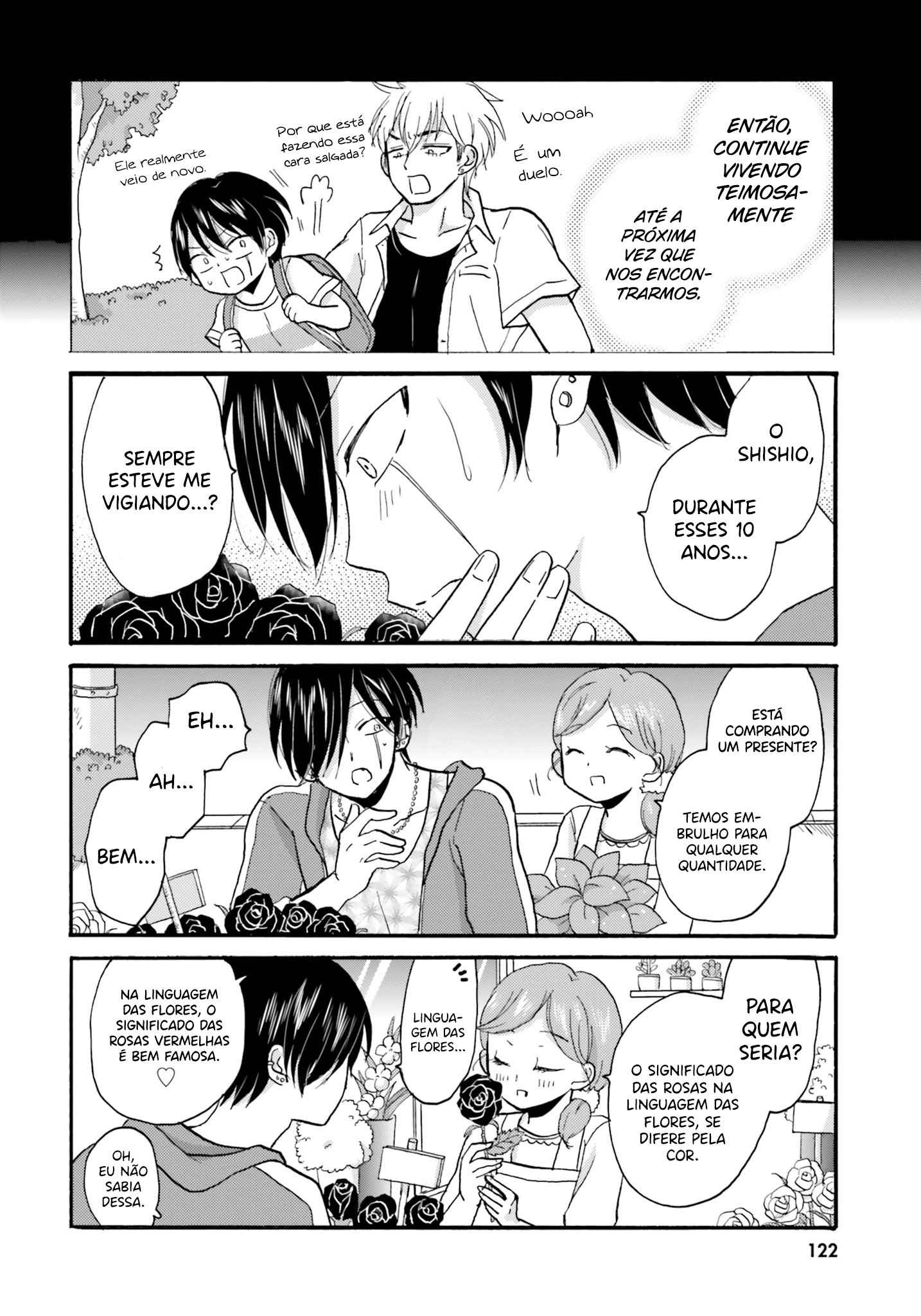 Yankee-kun to Hakujou Gaaru Capítulo 1
