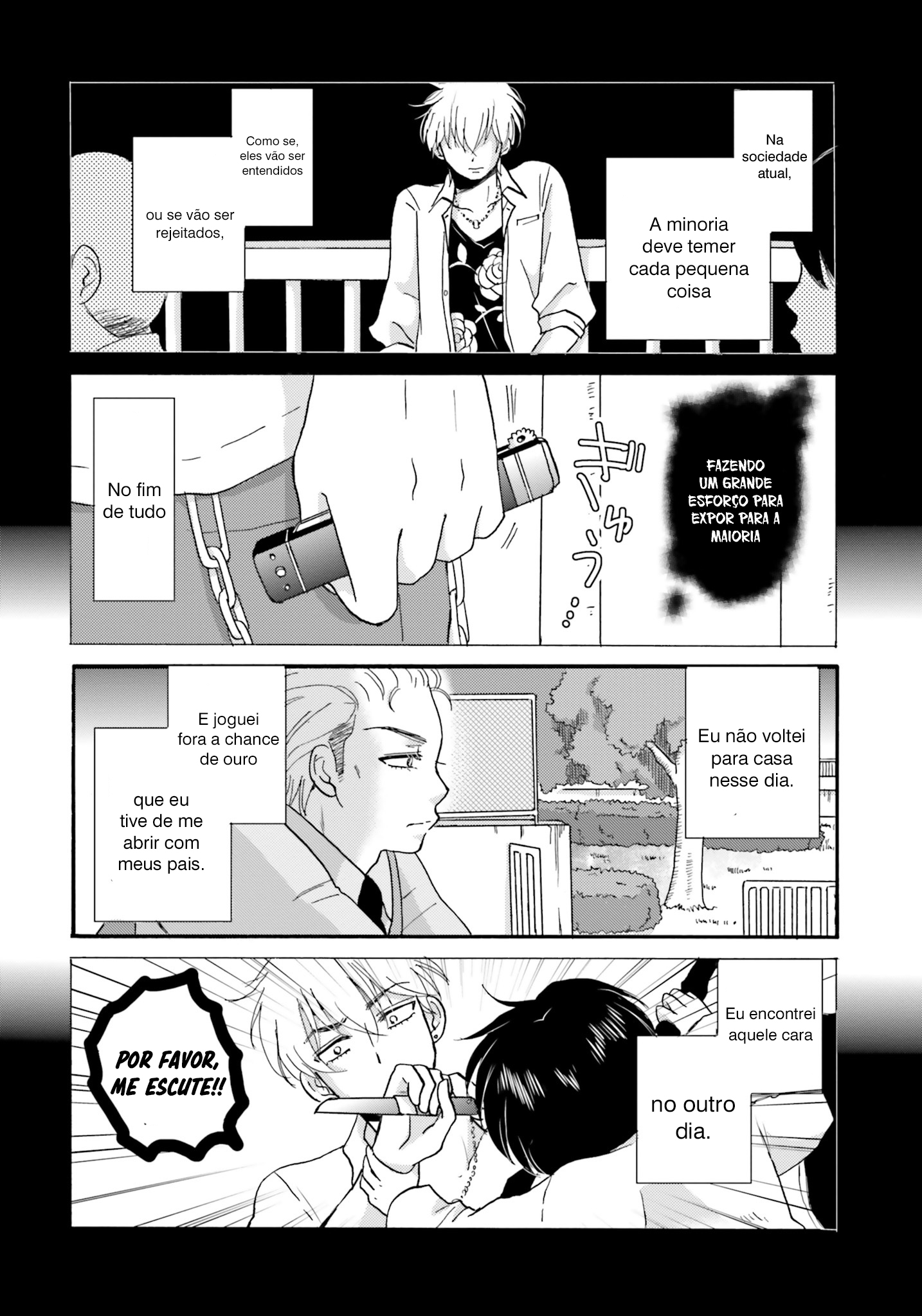 Yankee-kun to Hakujou Gaaru Capítulo 1