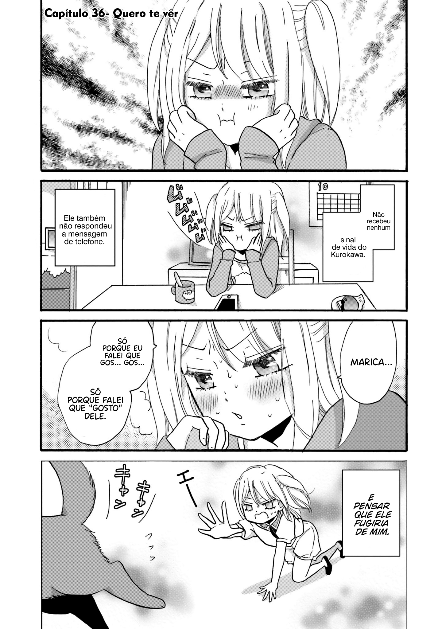 Yankee-kun to Hakujou Gaaru Capítulo 1