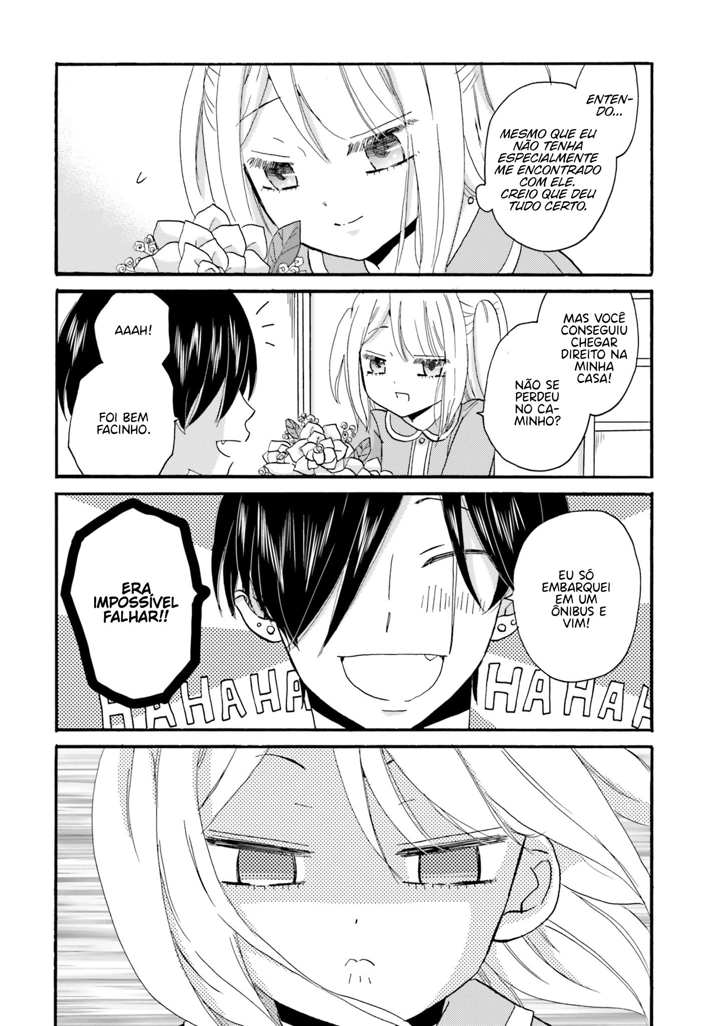 Yankee-kun to Hakujou Gaaru Capítulo 1