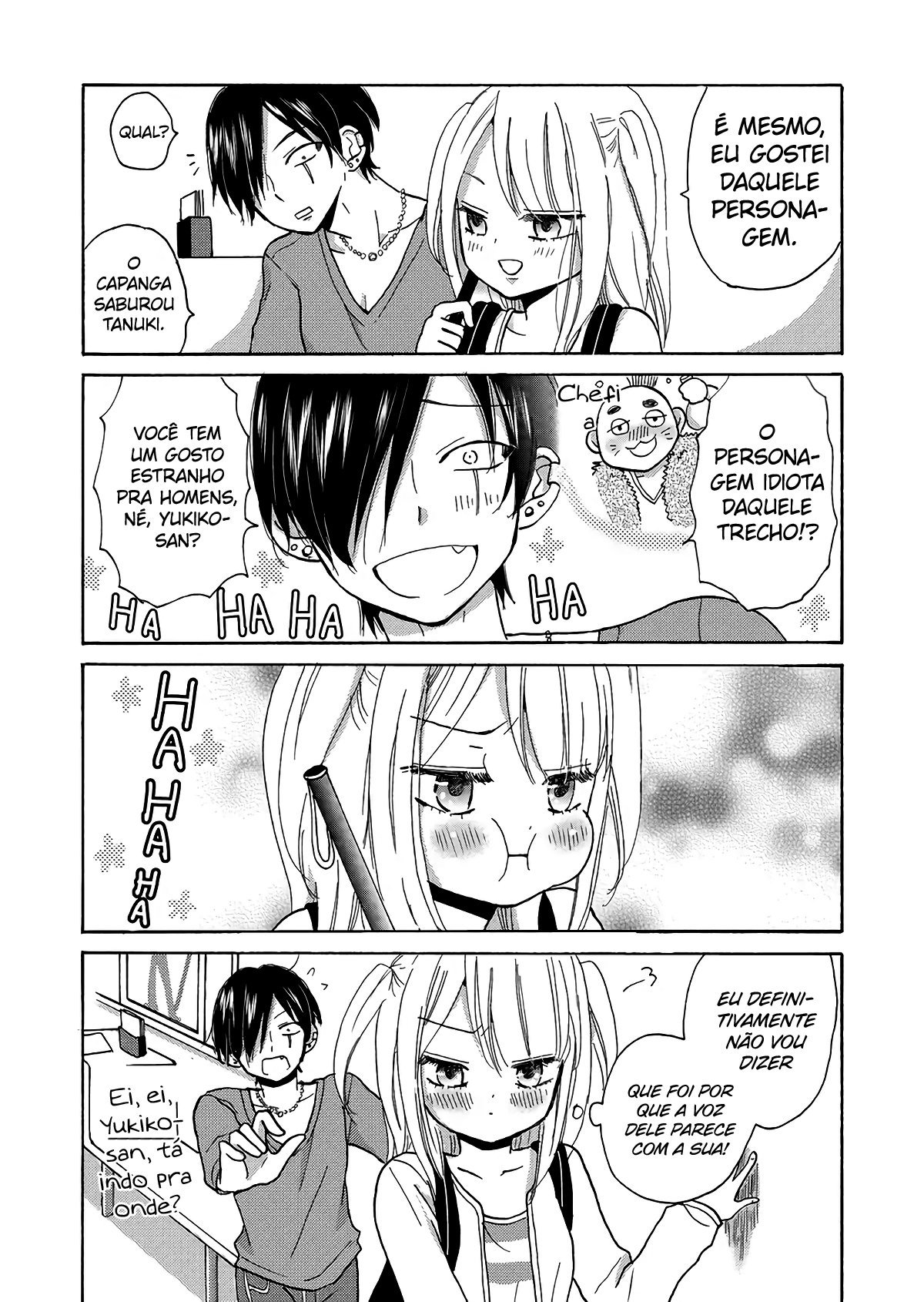 Yankee-kun to Hakujou Gaaru Capítulo 1