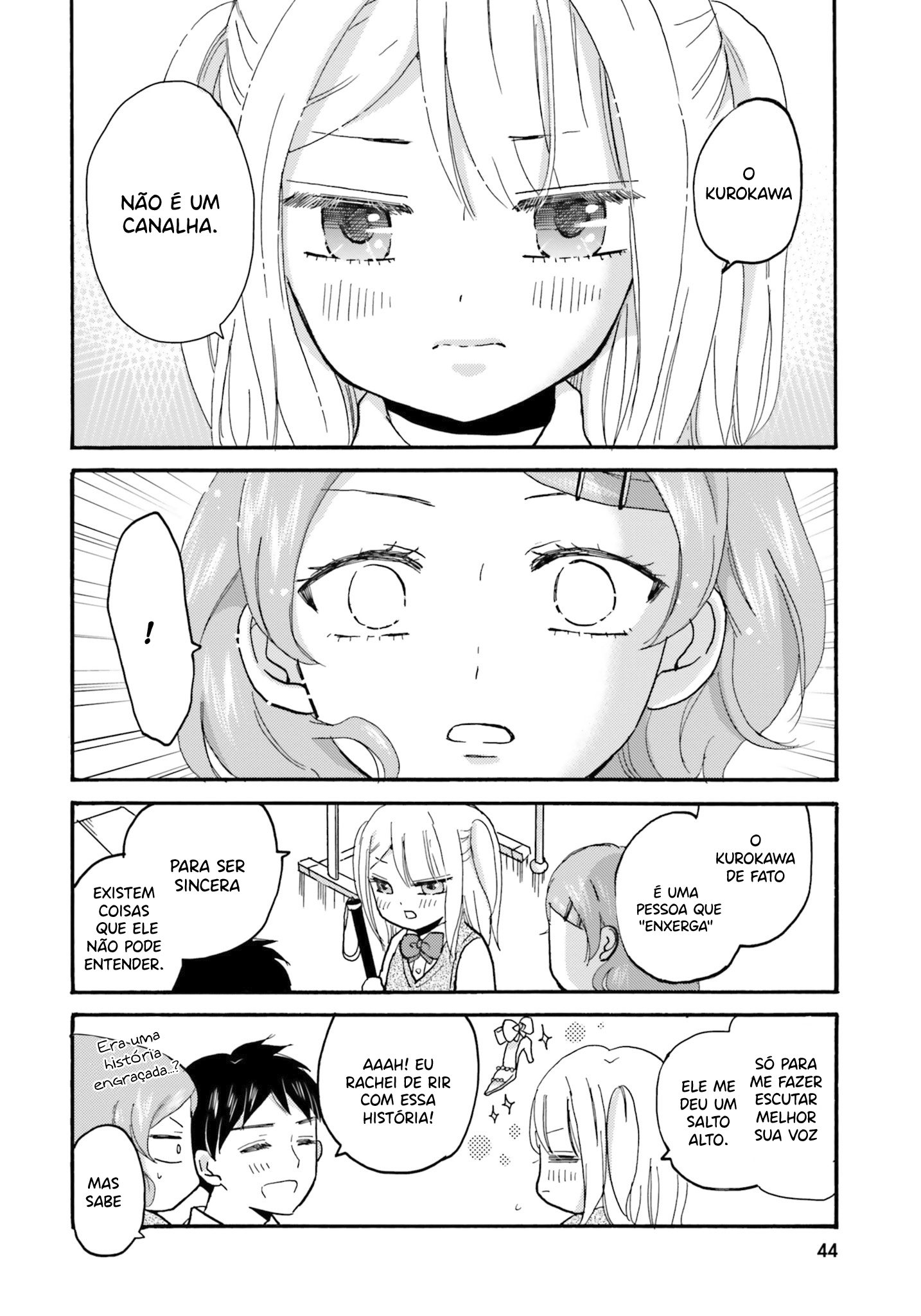 Yankee-kun to Hakujou Gaaru Capítulo 1