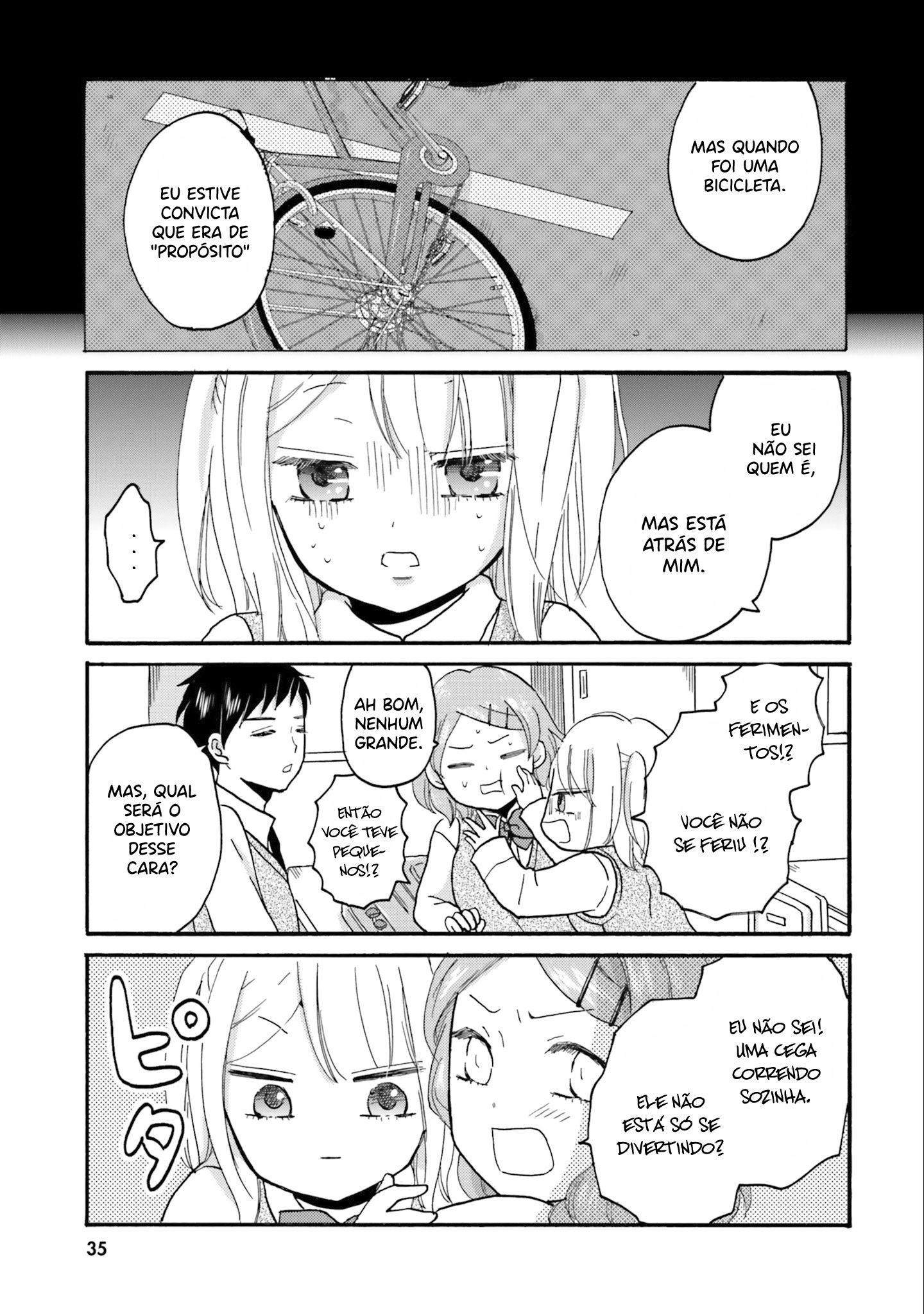 Yankee-kun to Hakujou Gaaru Capítulo 1