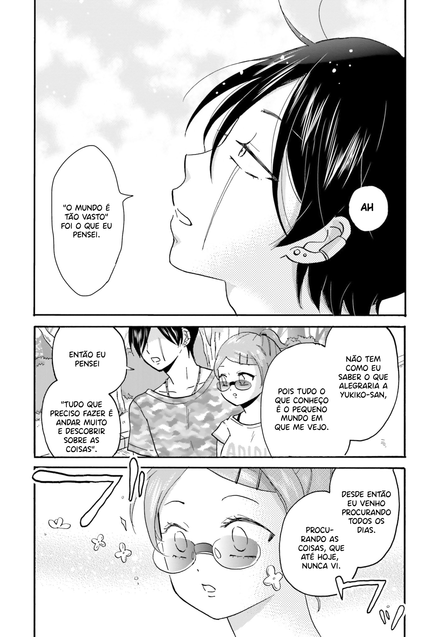 Yankee-kun to Hakujou Gaaru Capítulo 1
