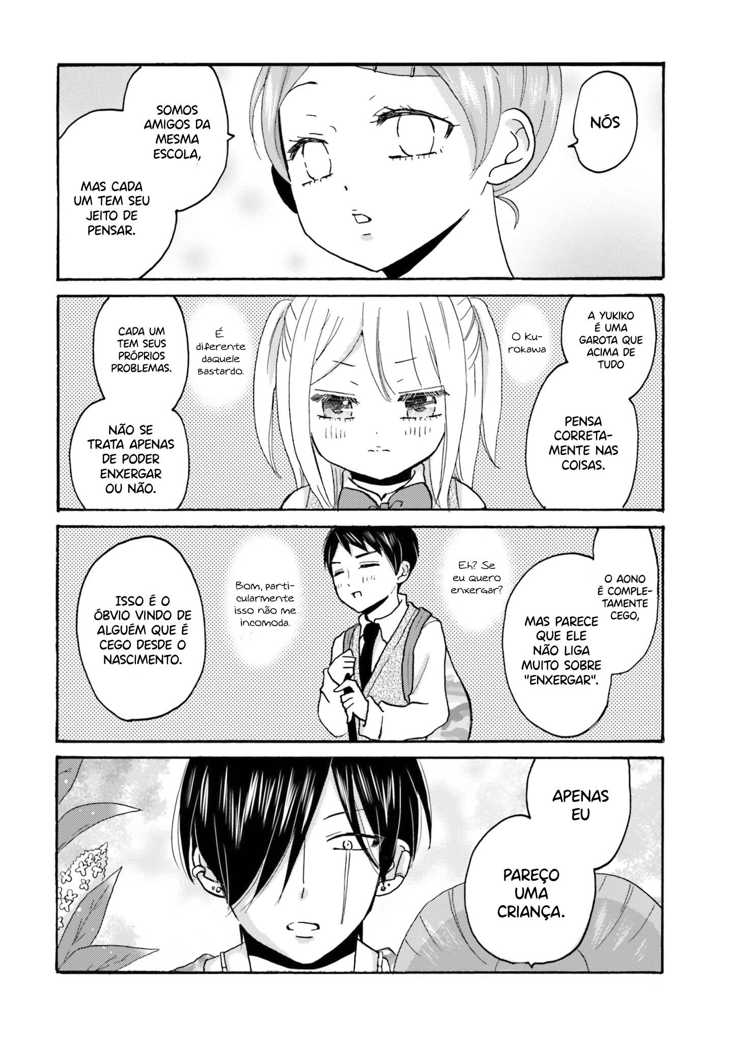 Yankee-kun to Hakujou Gaaru Capítulo 1
