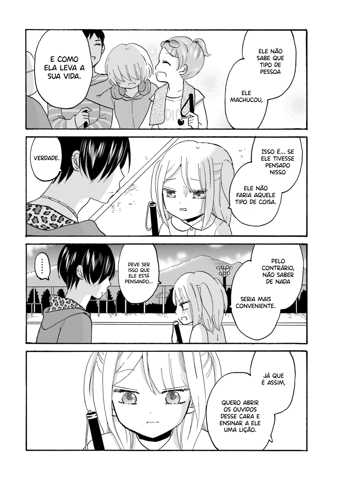 Yankee-kun to Hakujou Gaaru Capítulo 1