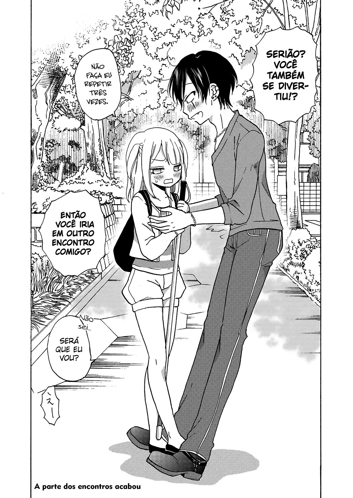 Yankee-kun to Hakujou Gaaru Capítulo 1