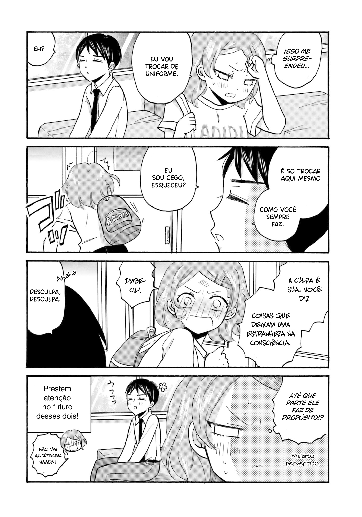 Yankee-kun to Hakujou Gaaru Capítulo 1
