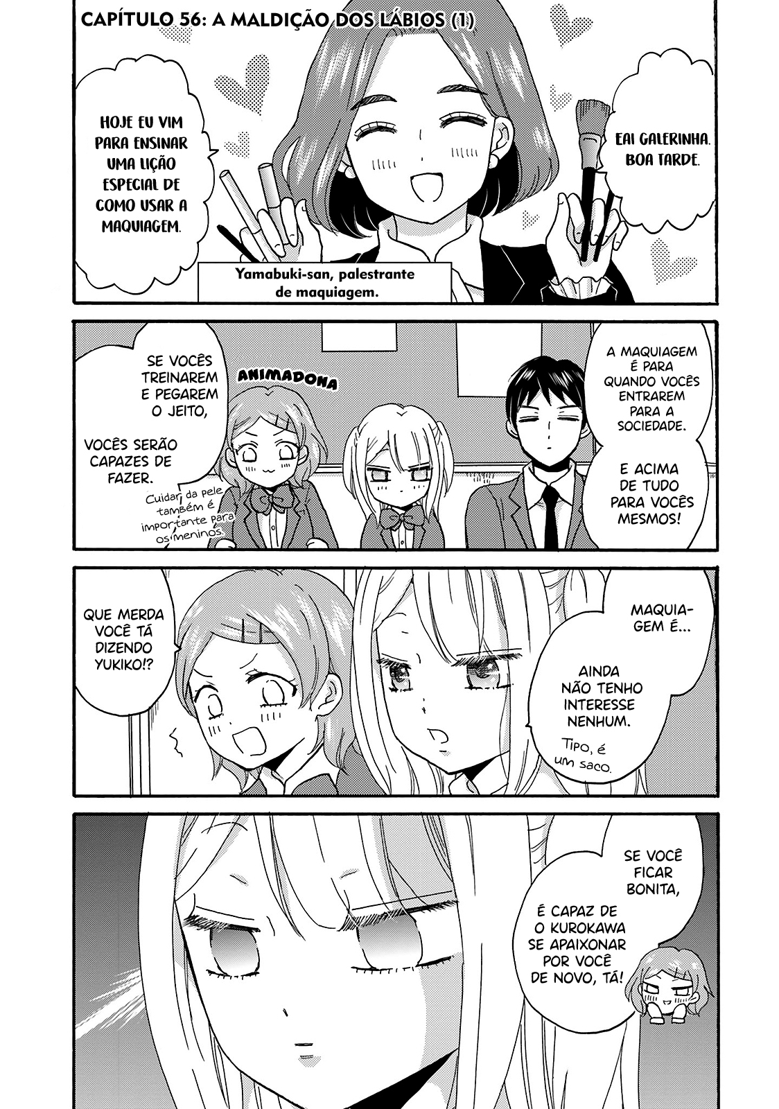 Yankee-kun to Hakujou Gaaru Capítulo 1