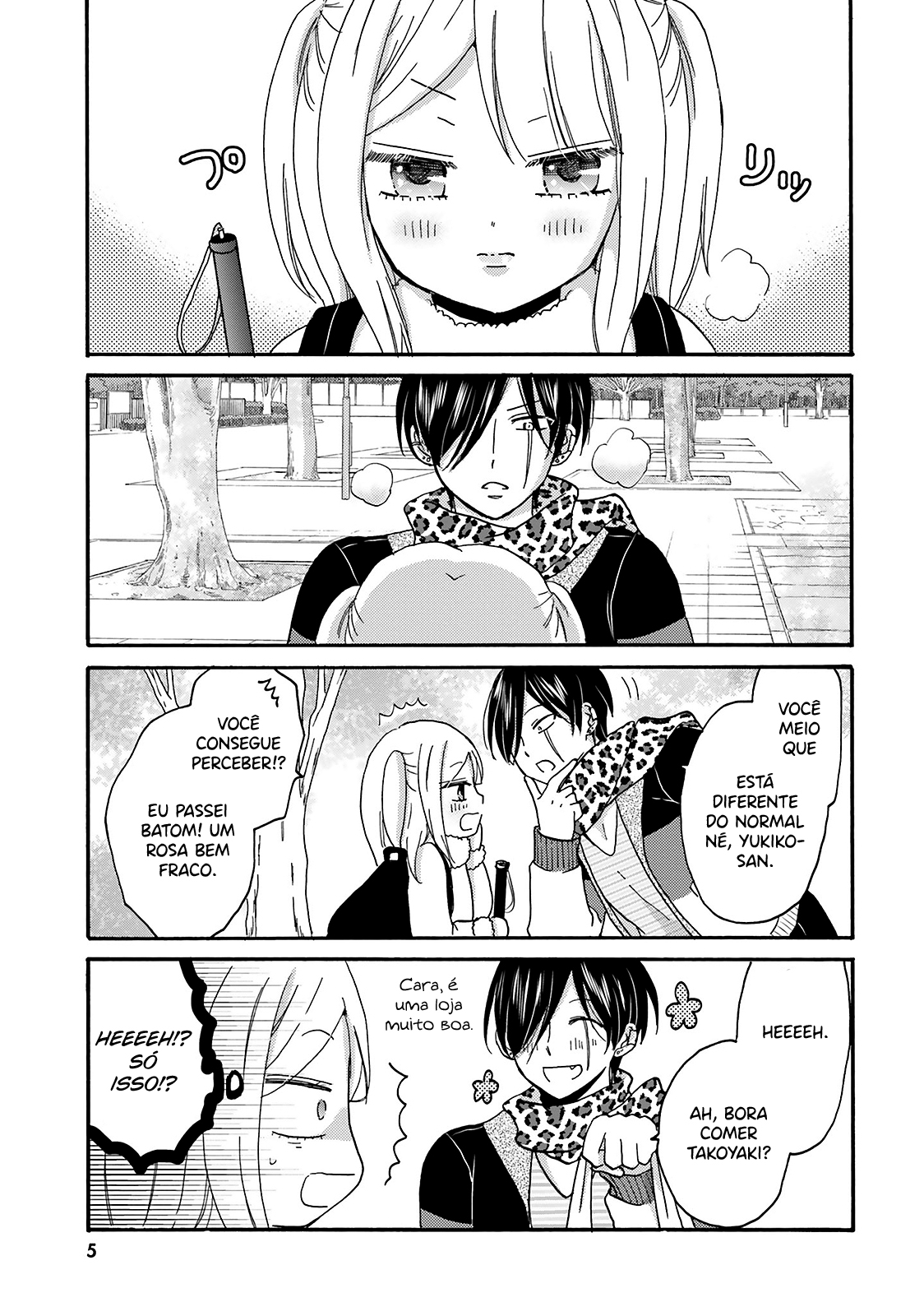 Yankee-kun to Hakujou Gaaru Capítulo 1
