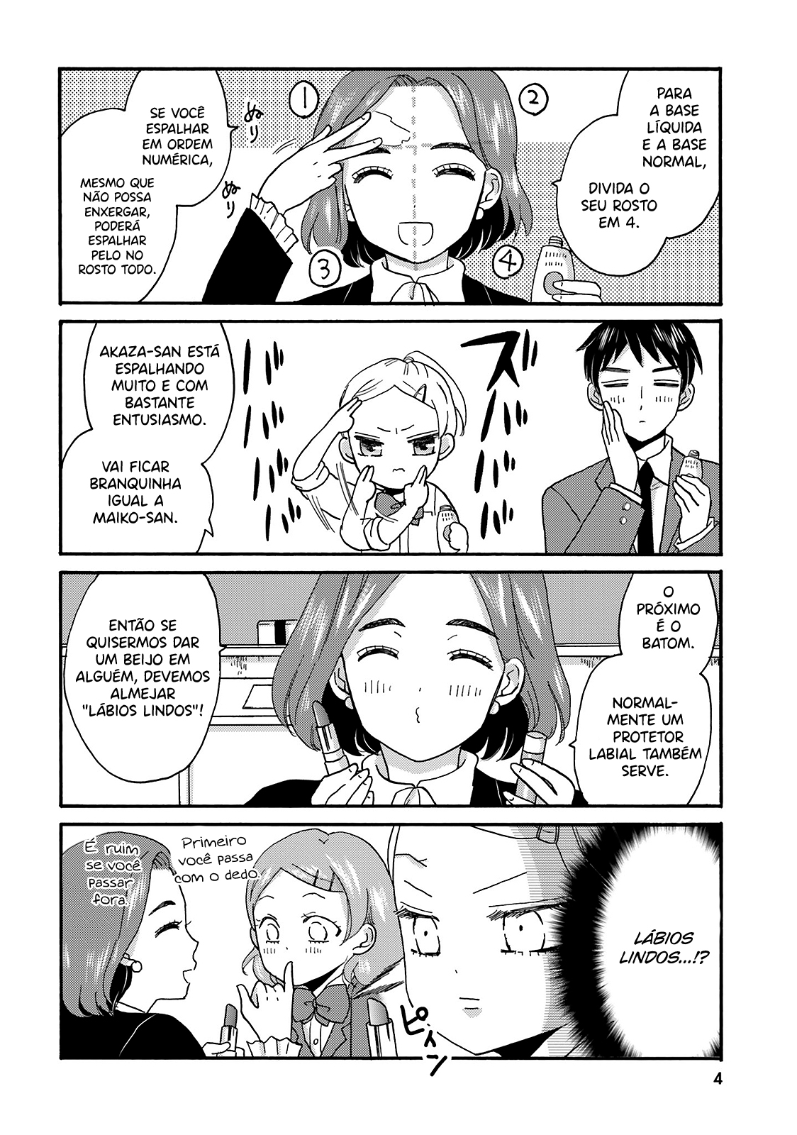 Yankee-kun to Hakujou Gaaru Capítulo 1