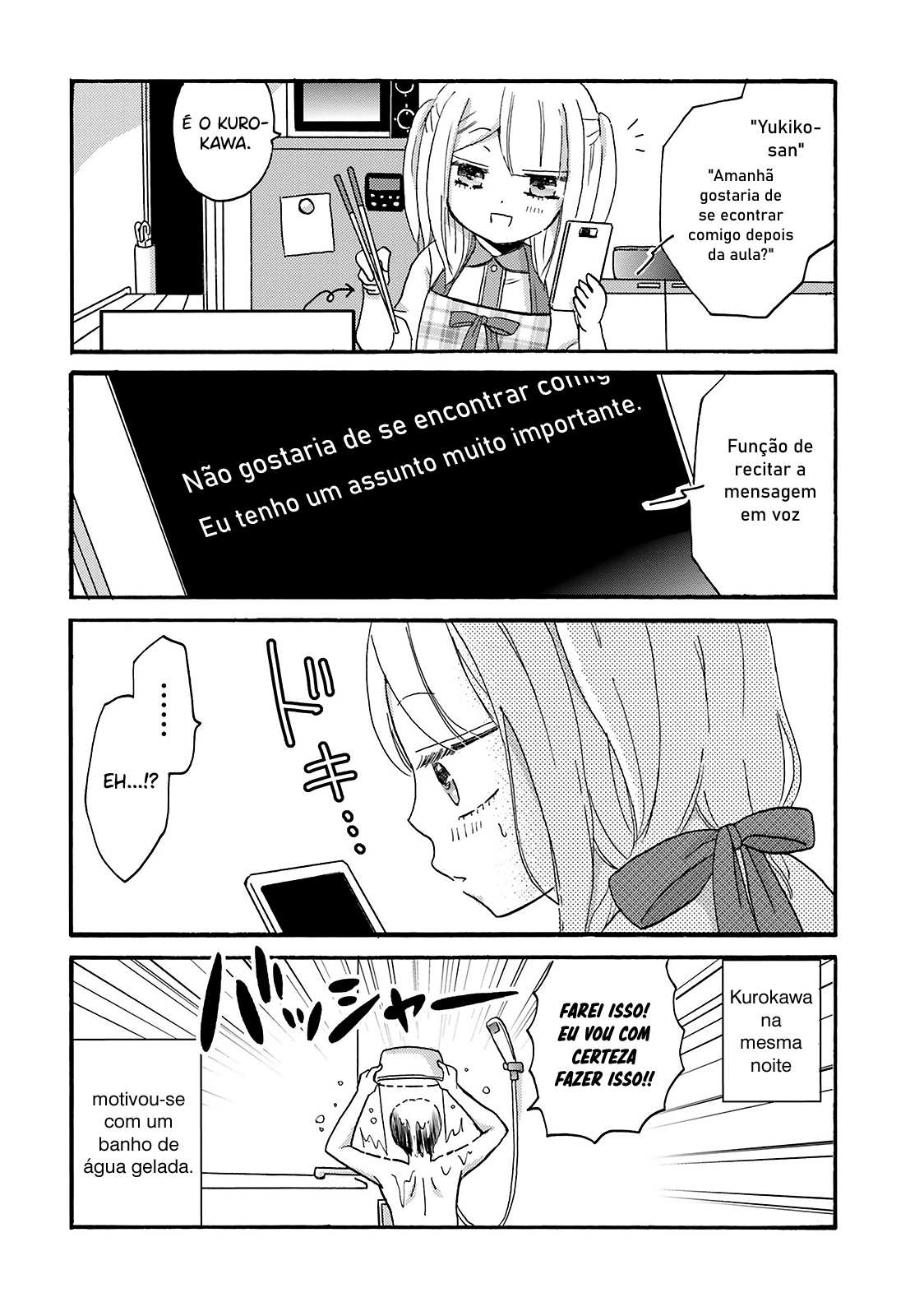 Yankee-kun to Hakujou Gaaru Capítulo 1