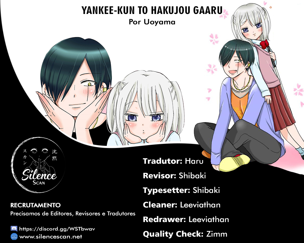 Yankee-kun to Hakujou Gaaru Capítulo 1