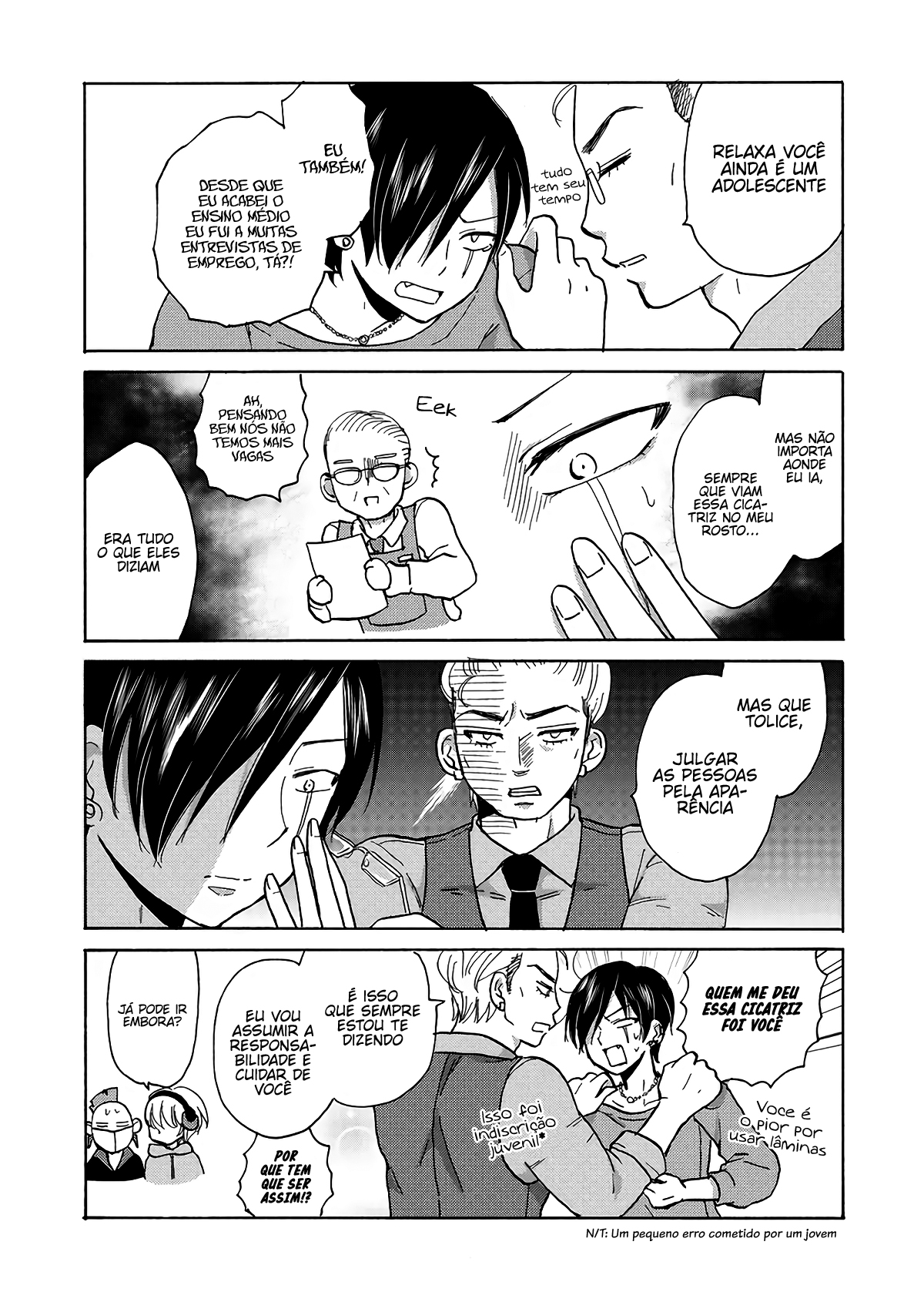 Yankee-kun to Hakujou Gaaru Capítulo 1