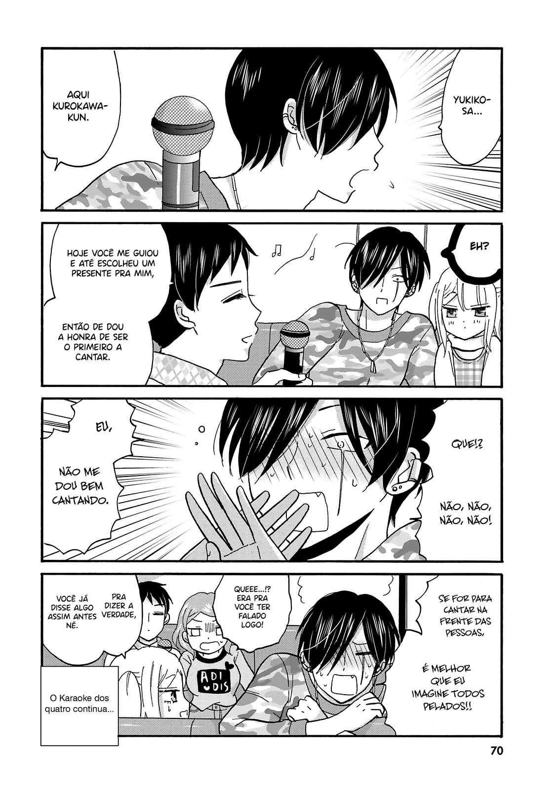 Yankee-kun to Hakujou Gaaru Capítulo 1