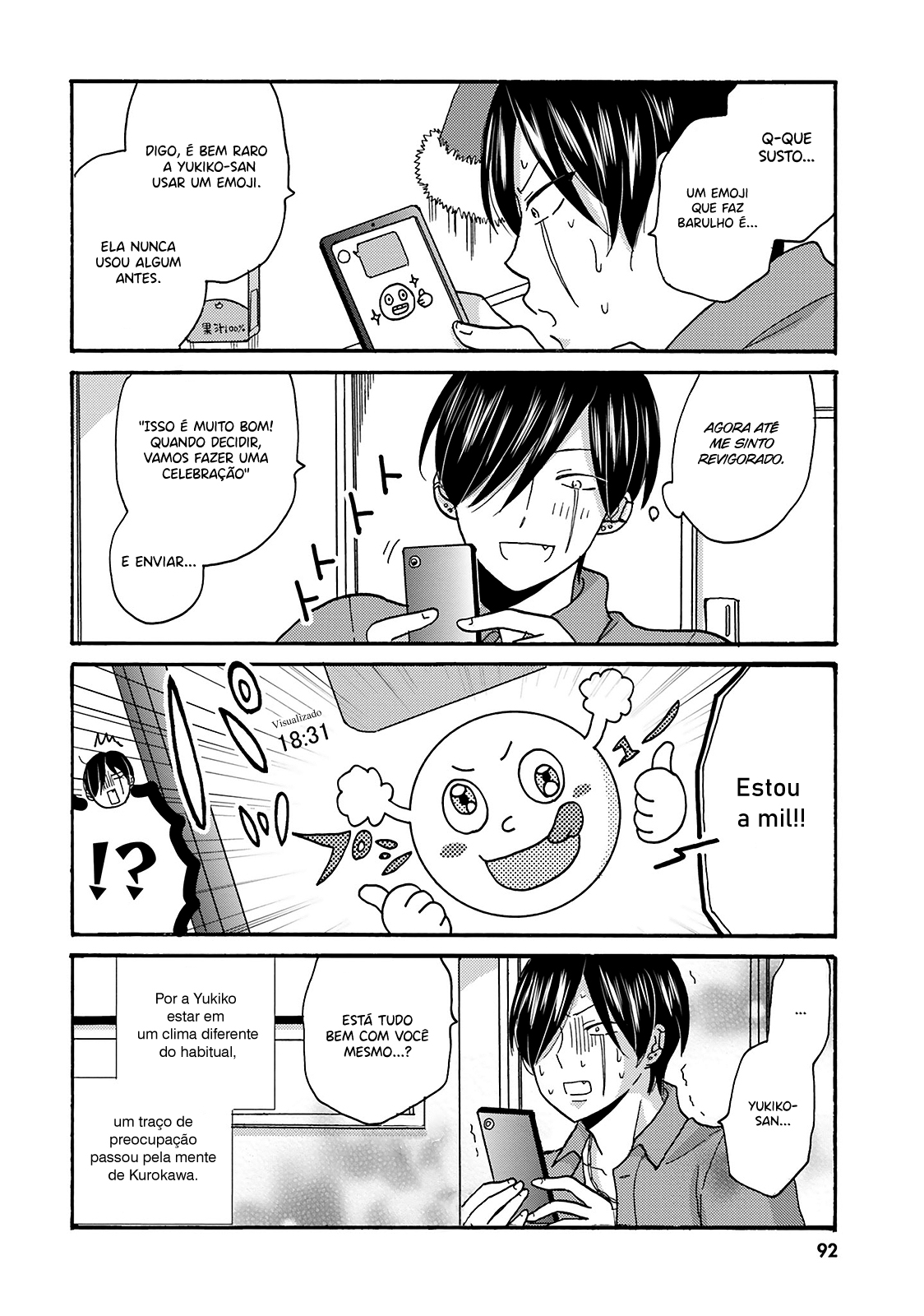 Yankee-kun to Hakujou Gaaru Capítulo 1