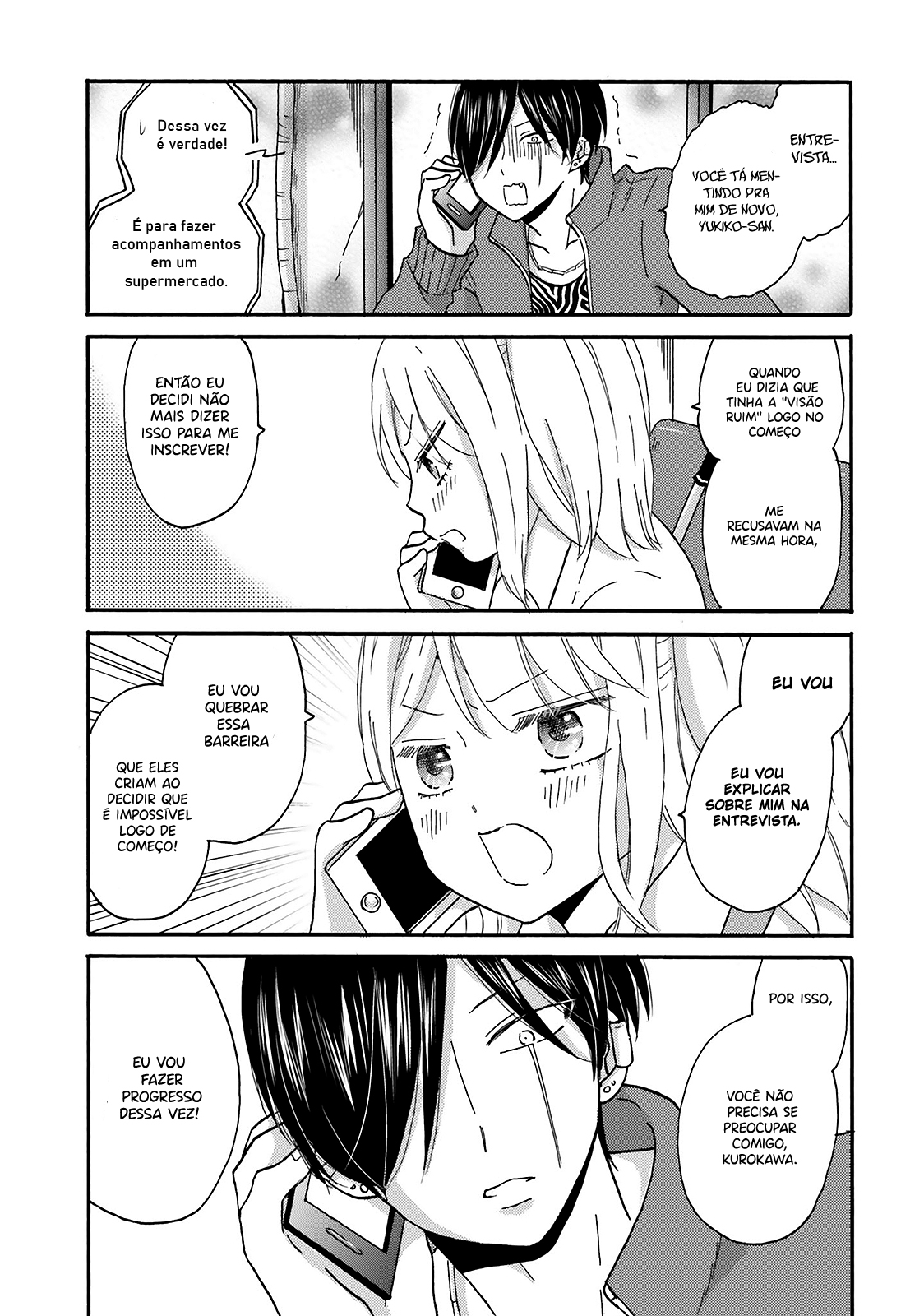 Yankee-kun to Hakujou Gaaru Capítulo 1