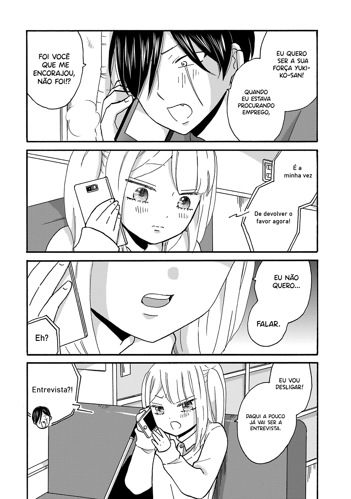 Yankee-kun to Hakujou Gaaru Capítulo 1
