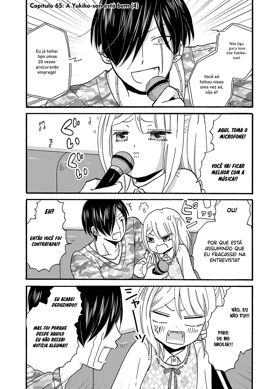 Yankee-kun to Hakujou Gaaru Capítulo 1