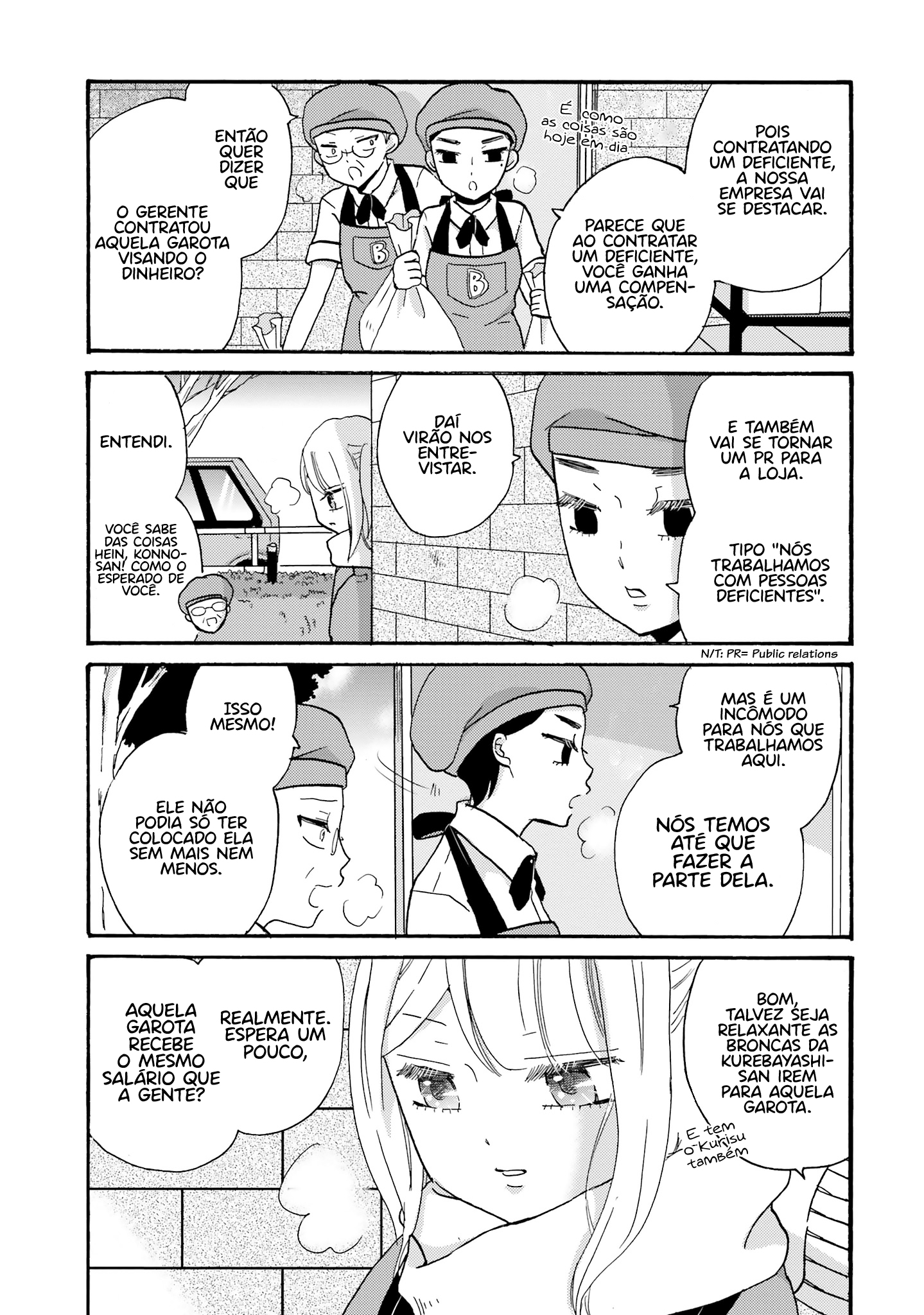 Yankee-kun to Hakujou Gaaru Capítulo 1