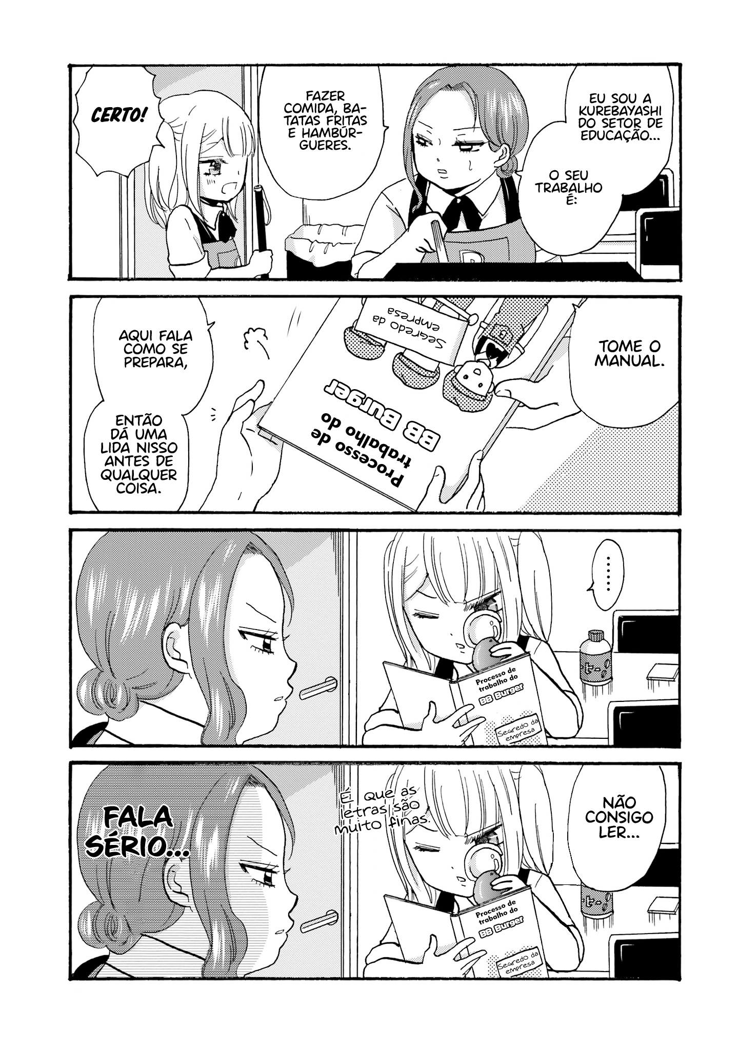 Yankee-kun to Hakujou Gaaru Capítulo 1
