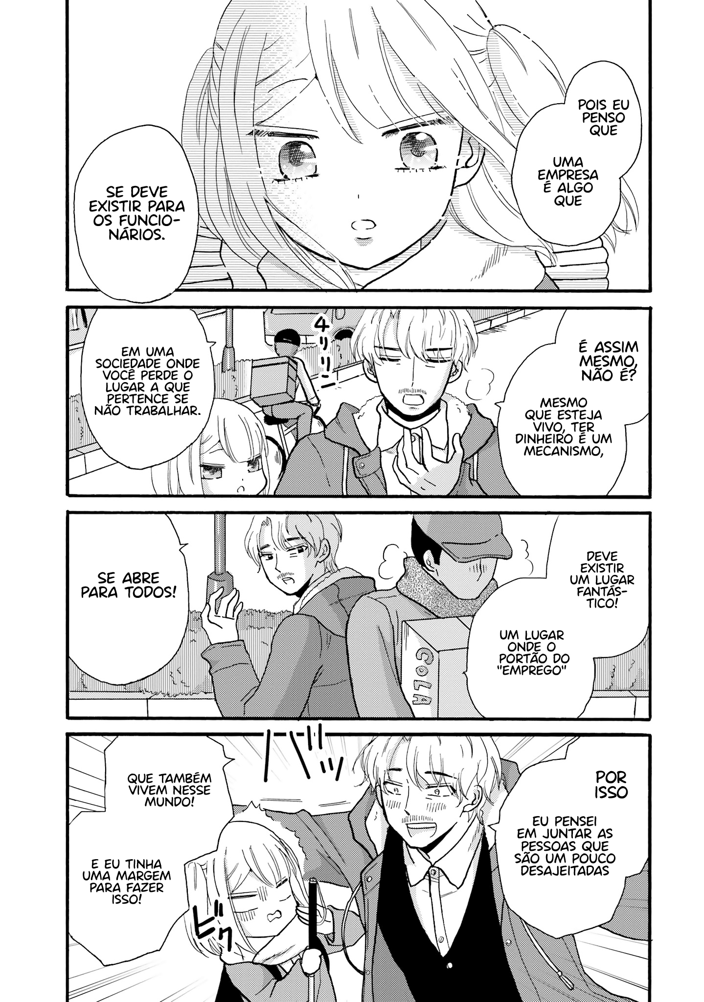 Yankee-kun to Hakujou Gaaru Capítulo 1