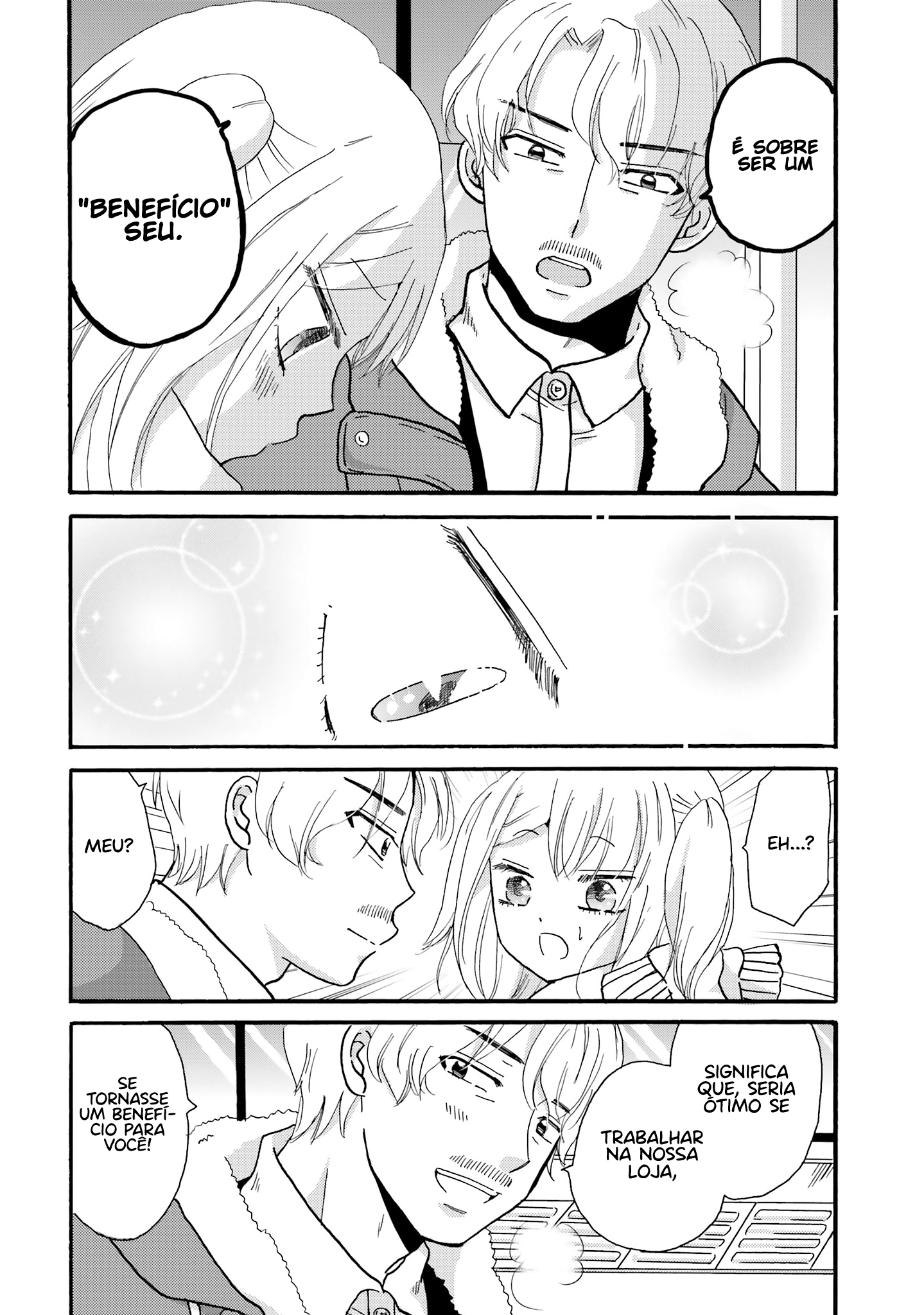 Yankee-kun to Hakujou Gaaru Capítulo 1