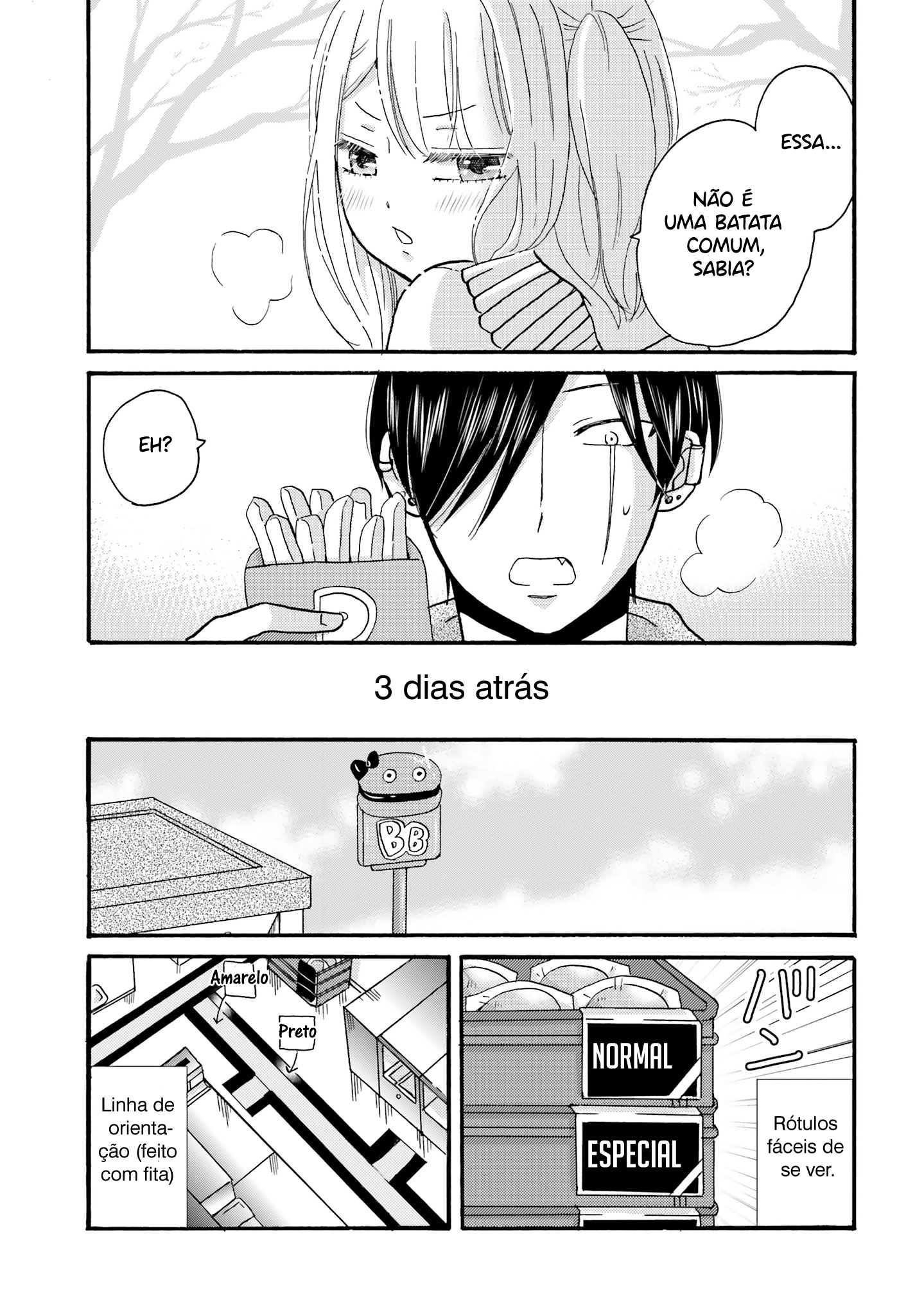 Yankee-kun to Hakujou Gaaru Capítulo 1