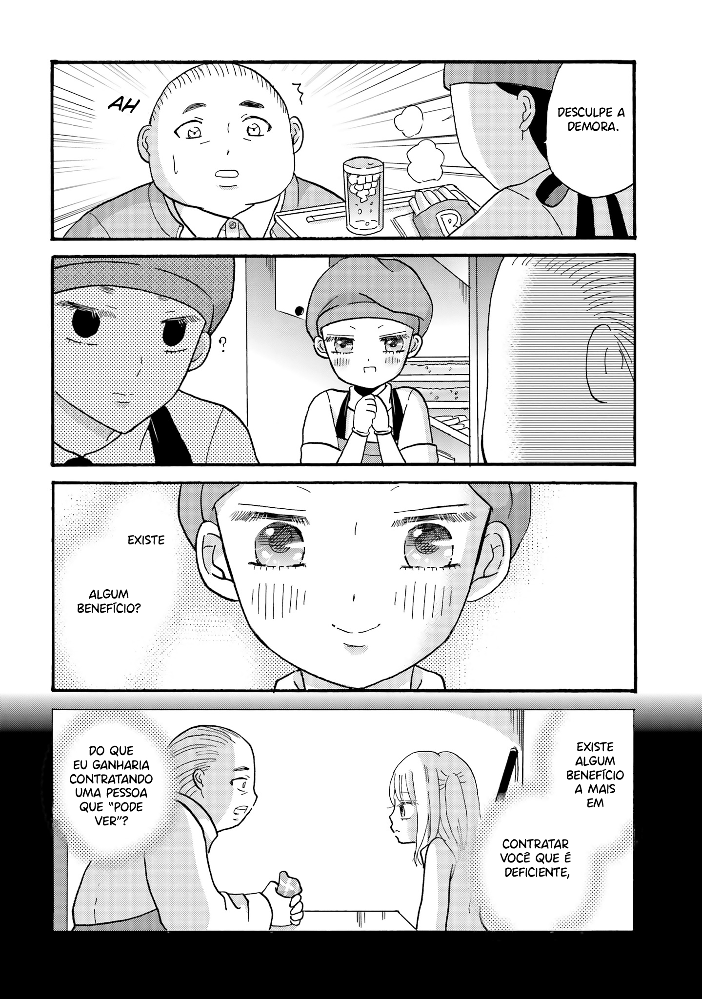 Yankee-kun to Hakujou Gaaru Capítulo 1