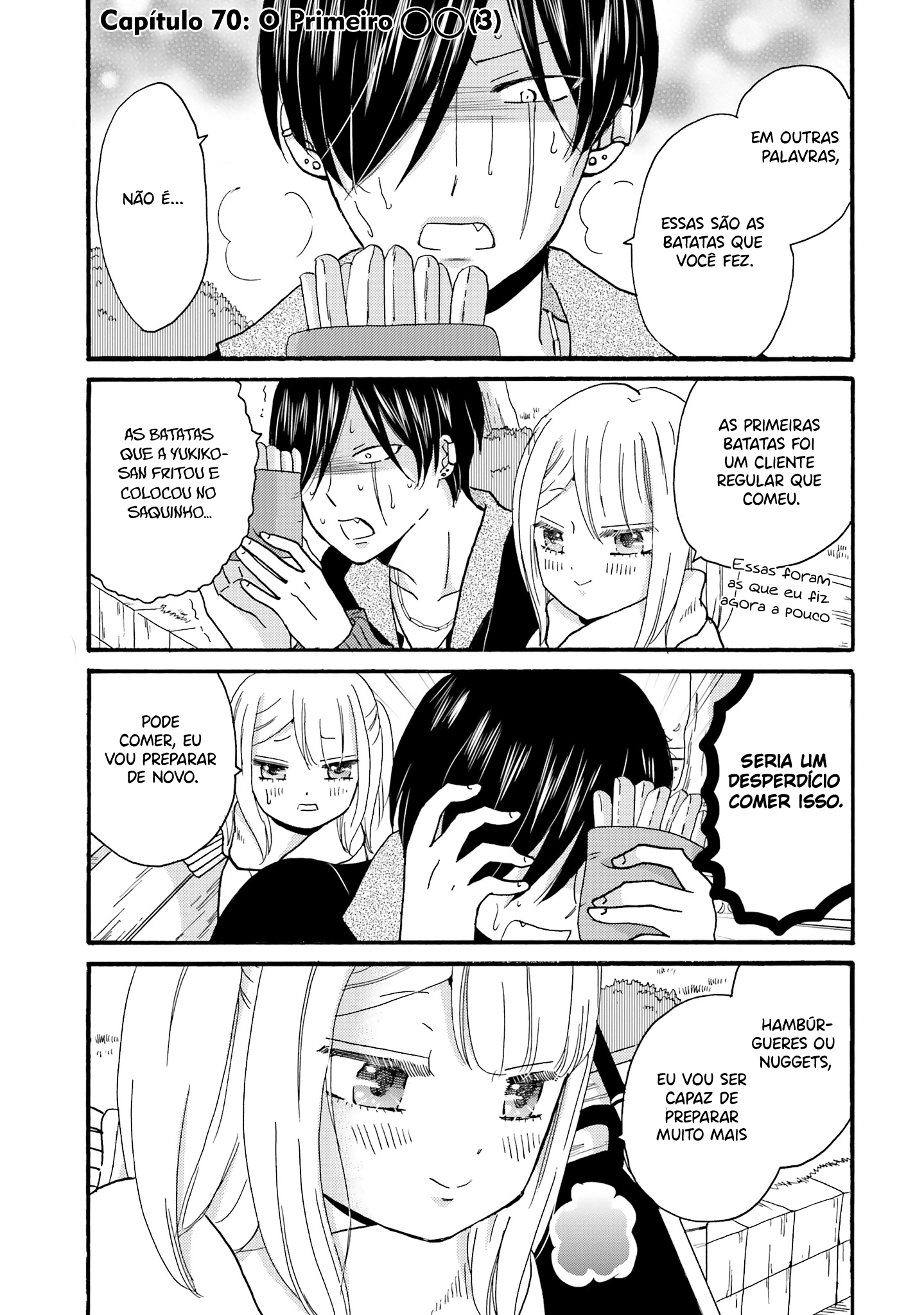 Yankee-kun to Hakujou Gaaru Capítulo 1