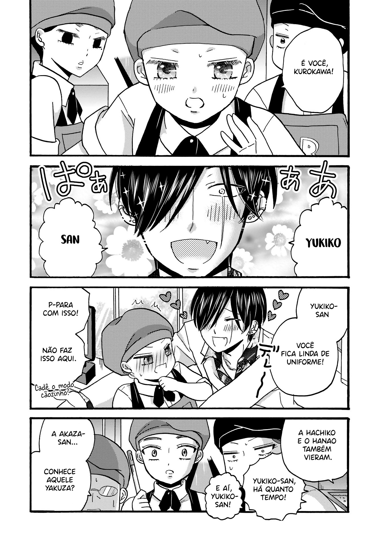 Yankee-kun to Hakujou Gaaru Capítulo 1