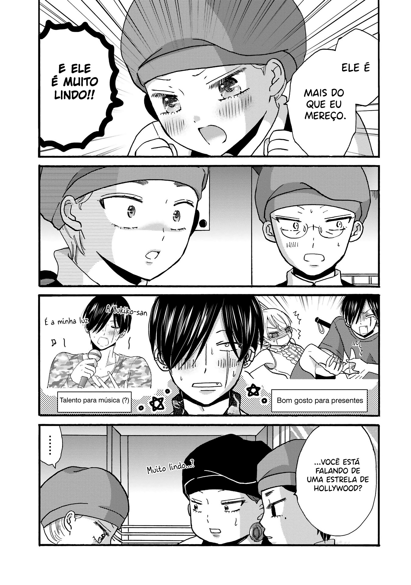 Yankee-kun to Hakujou Gaaru Capítulo 1