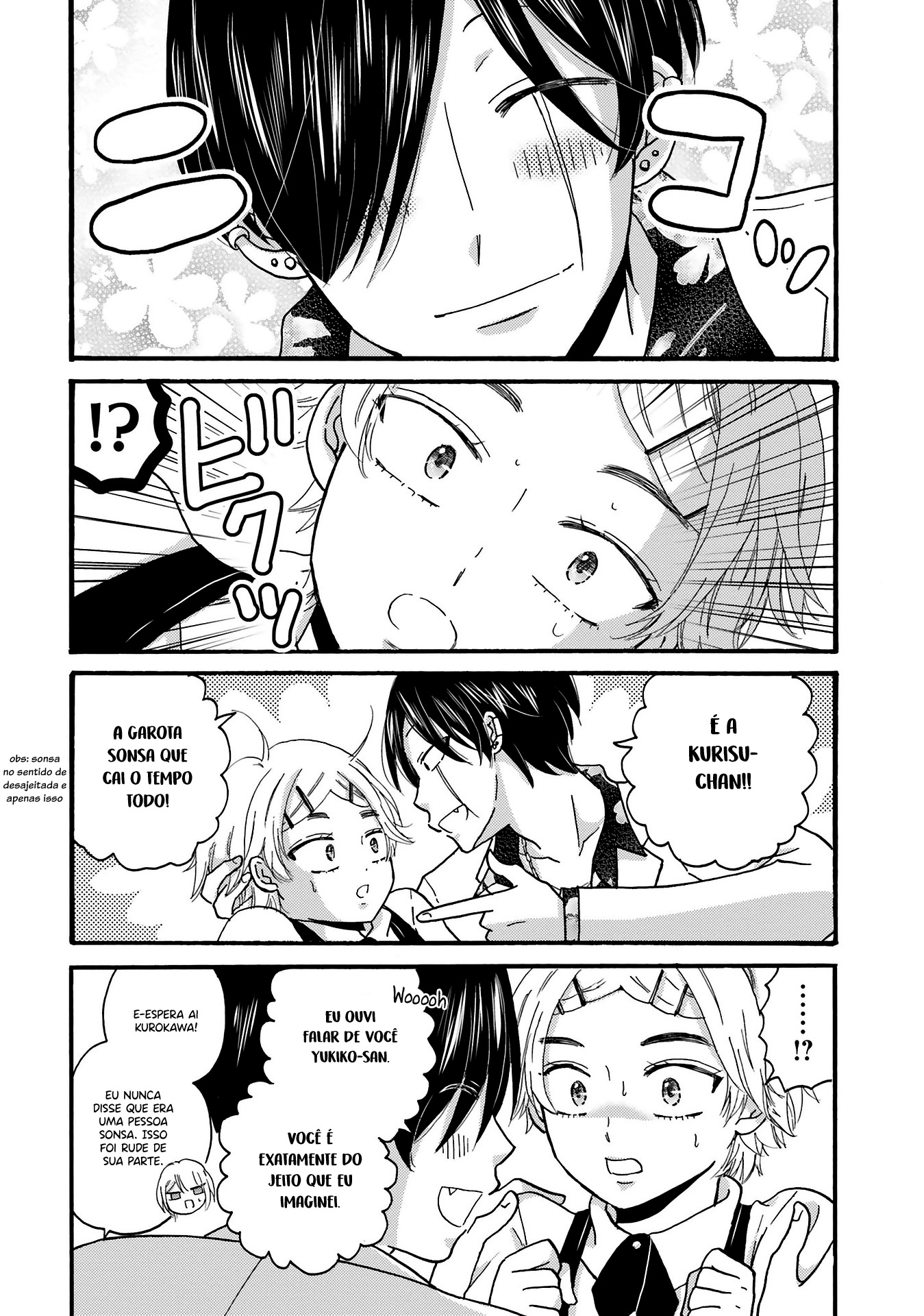Yankee-kun to Hakujou Gaaru Capítulo 1